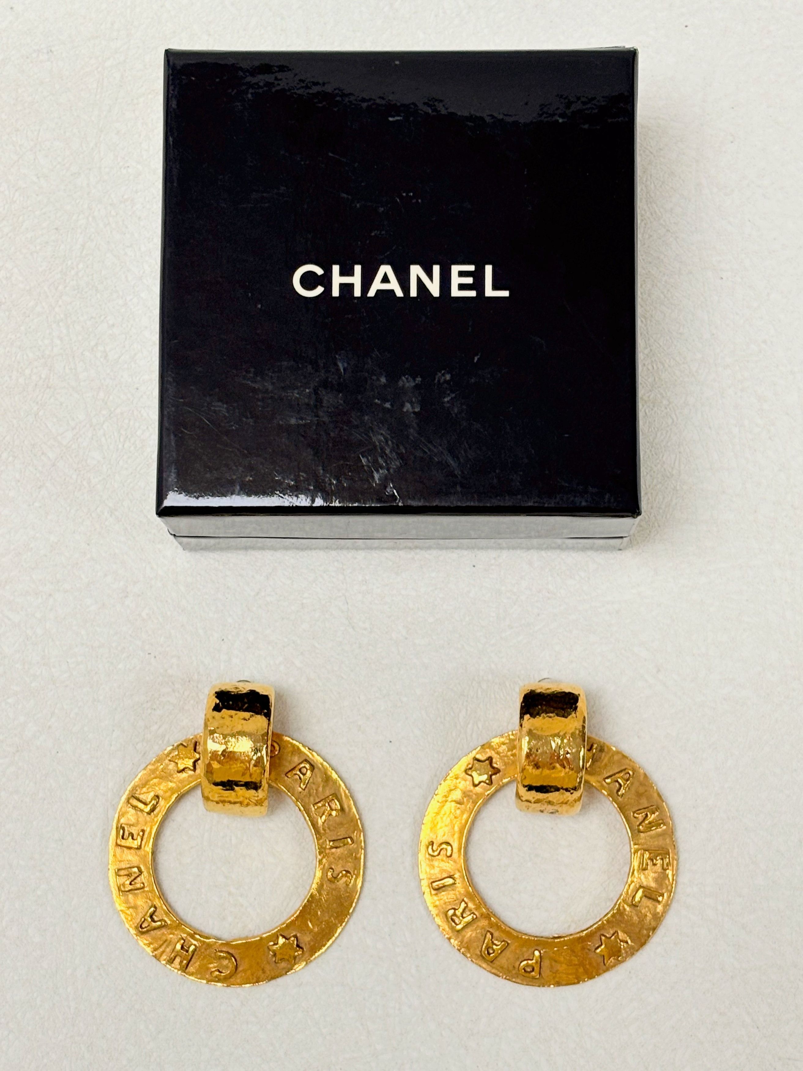 Chanel Boucles d'oreilles Hoop Size ONE SIZE - 13 Thumbnail
