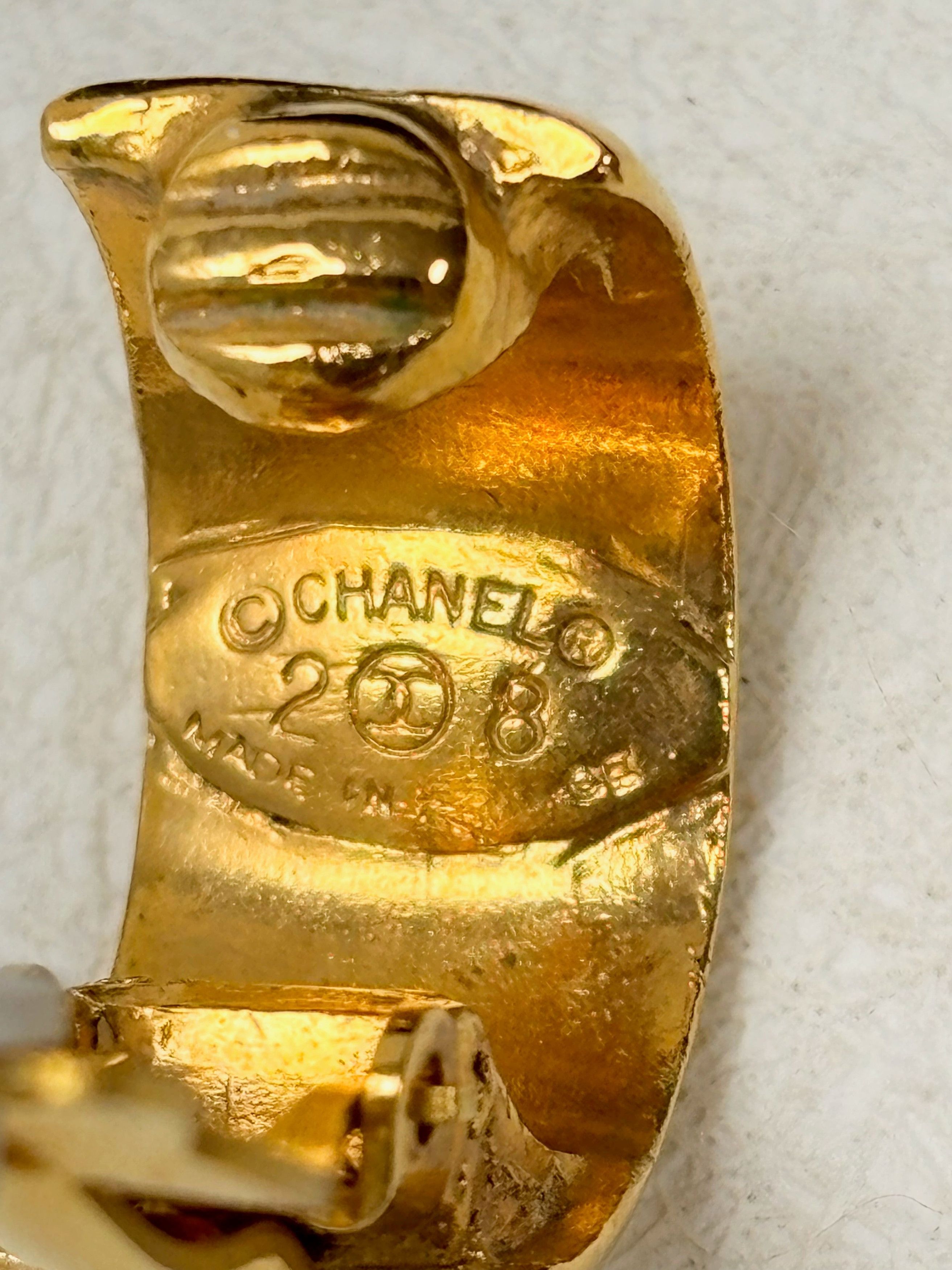 Chanel Boucles d'oreilles Hoop Size ONE SIZE - 12 Thumbnail