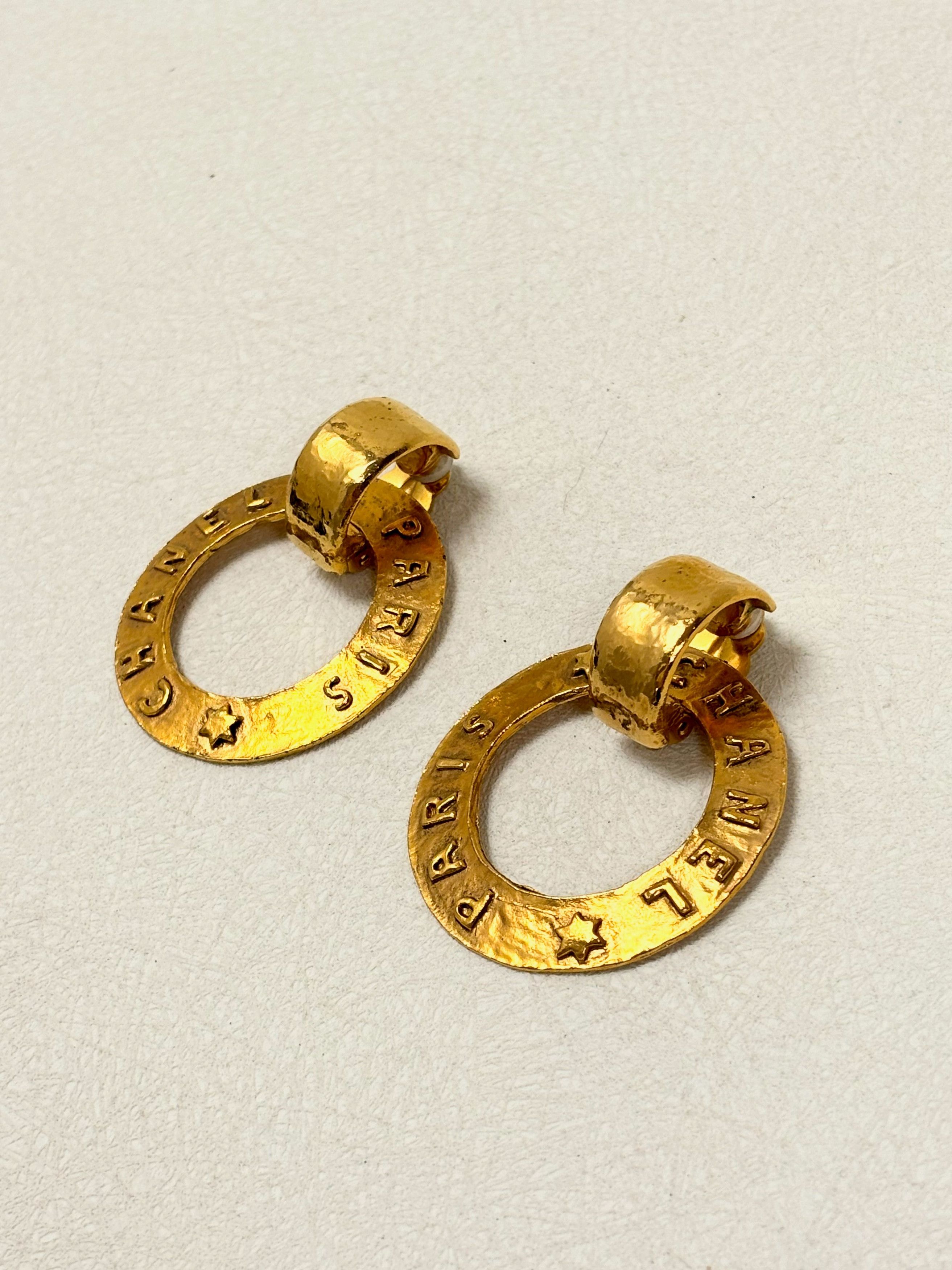 Chanel Boucles d'oreilles Hoop Size ONE SIZE - 8 Thumbnail