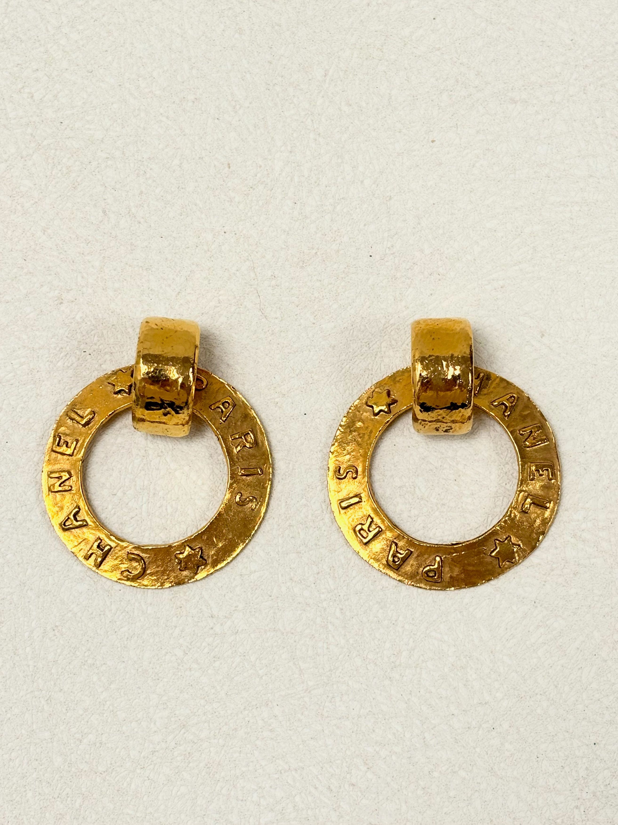 Chanel Boucles d'oreilles Hoop Size ONE SIZE - 5 Thumbnail