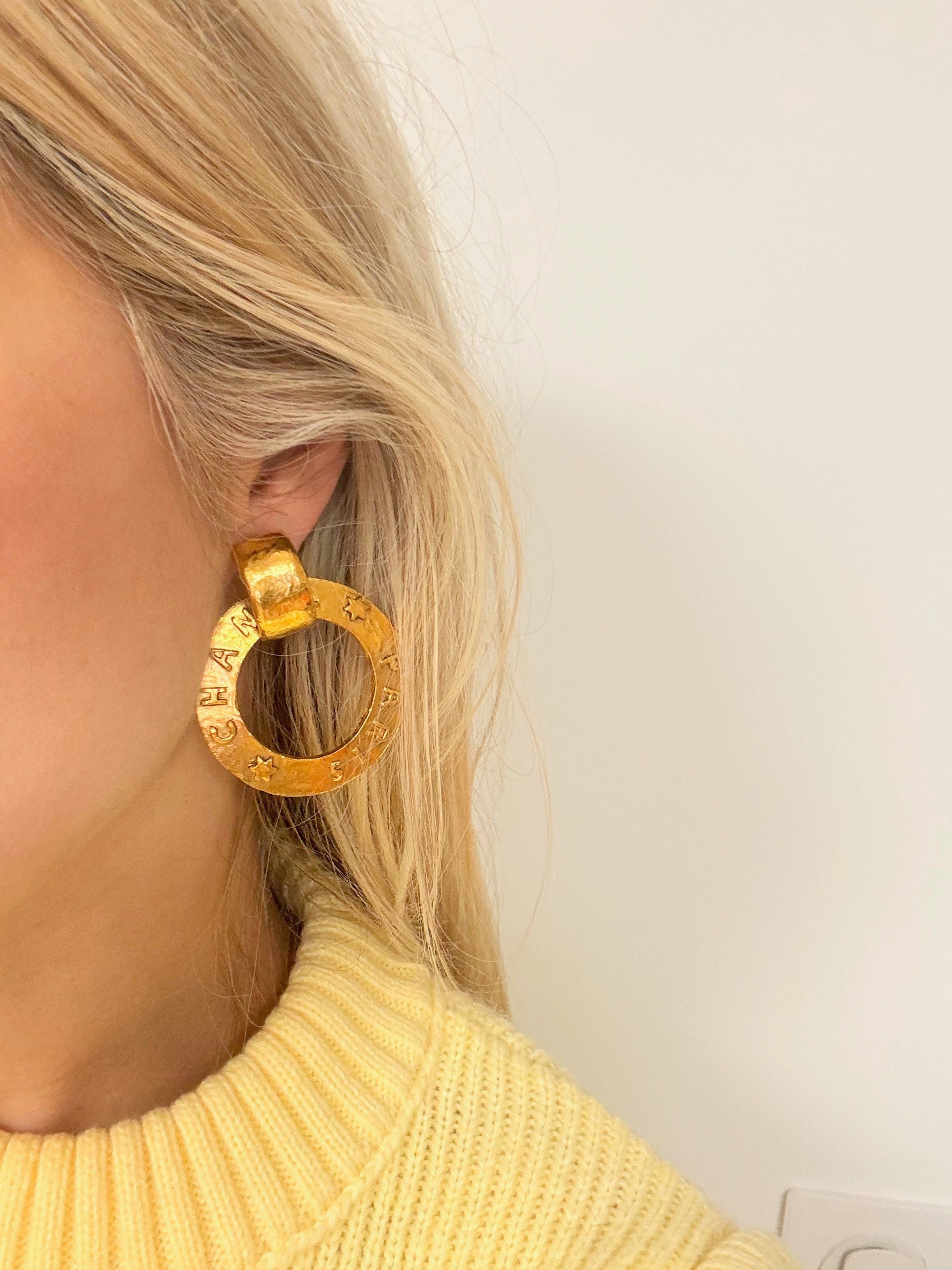 Chanel Boucles d'oreilles Hoop Size ONE SIZE - 11 Thumbnail
