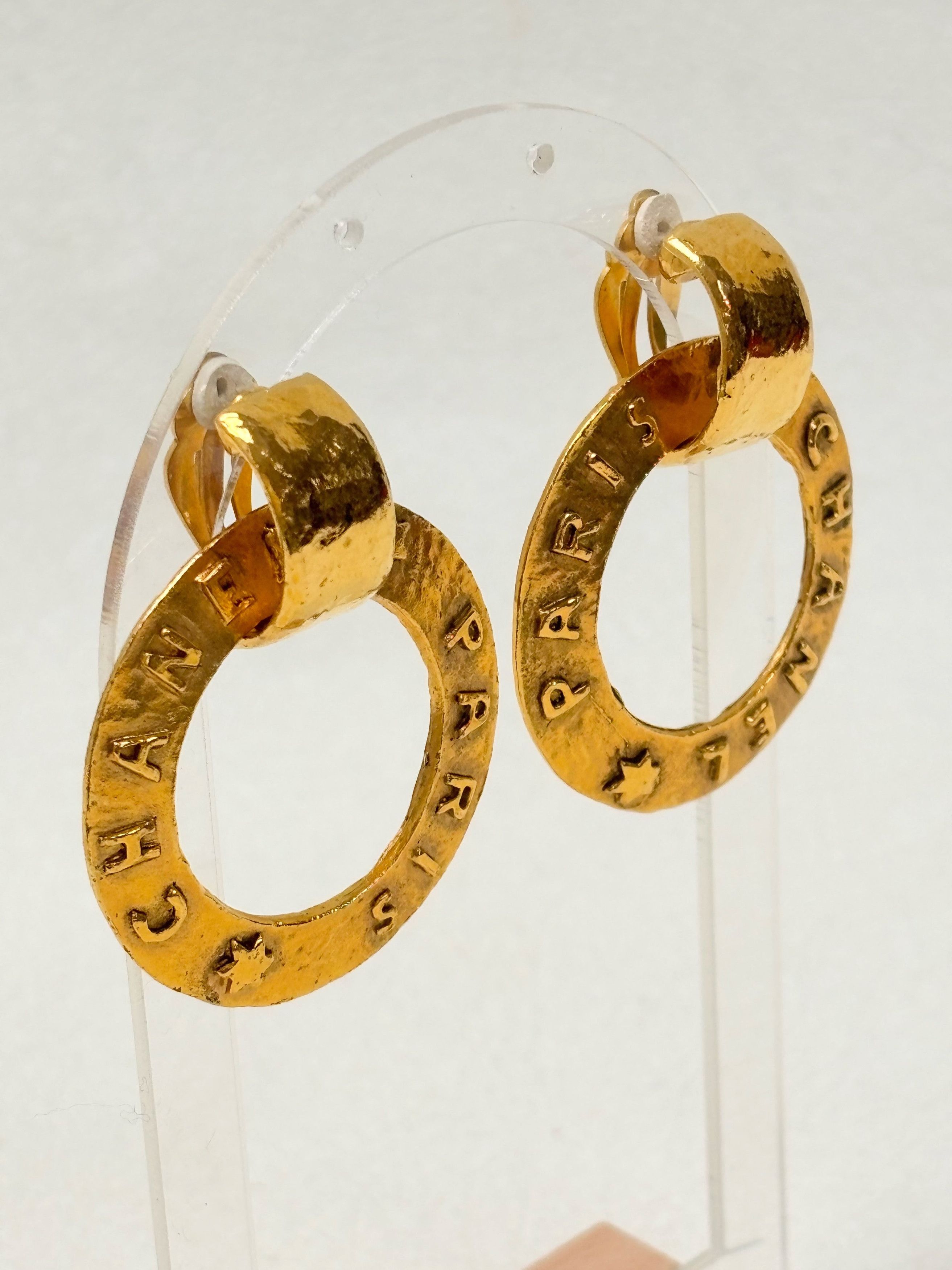 Chanel Boucles d'oreilles Hoop Size ONE SIZE - 4 Thumbnail