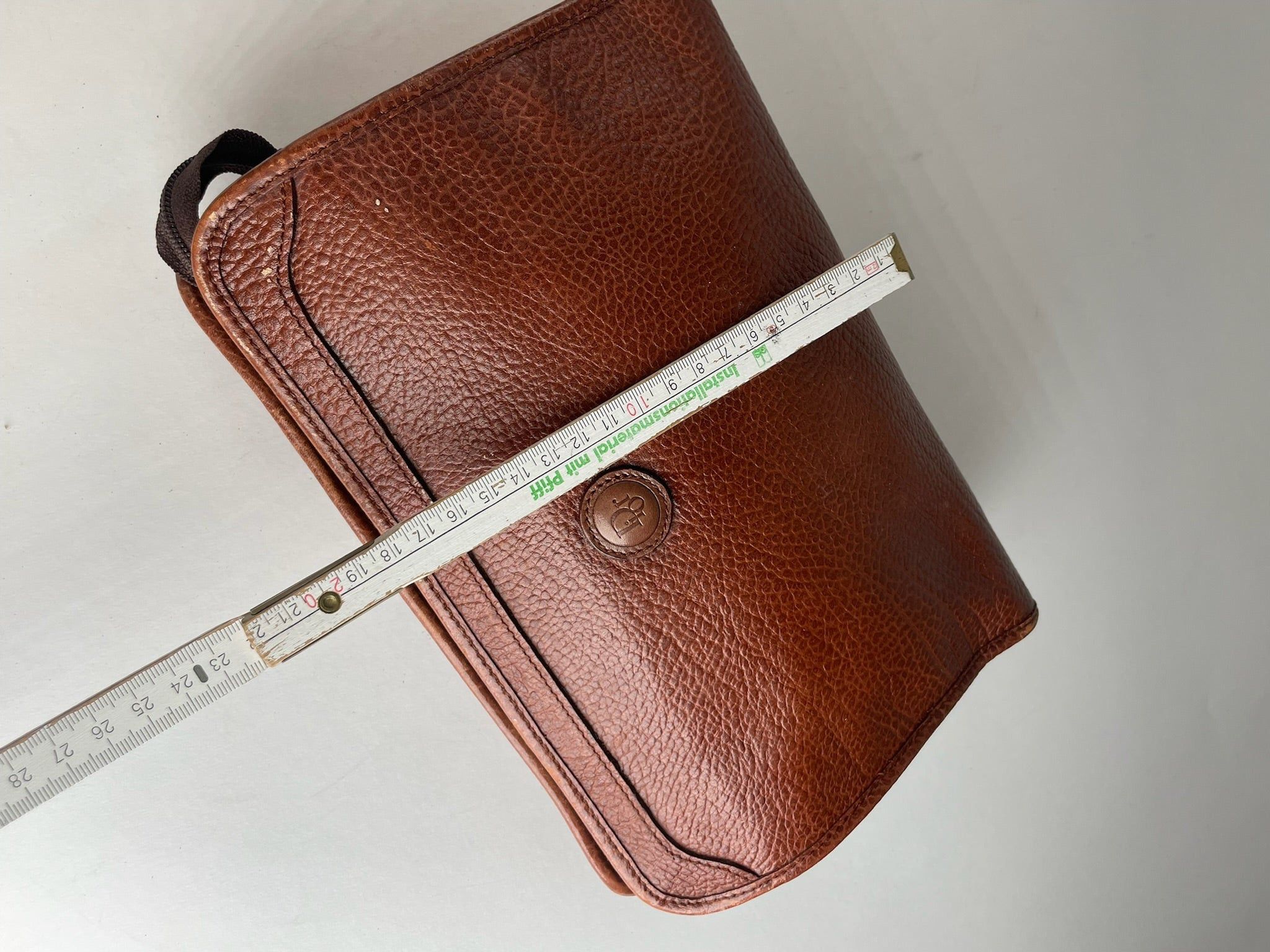 Dior Vintage Leather Clutch Brown Size ONE SIZE - 12 Thumbnail