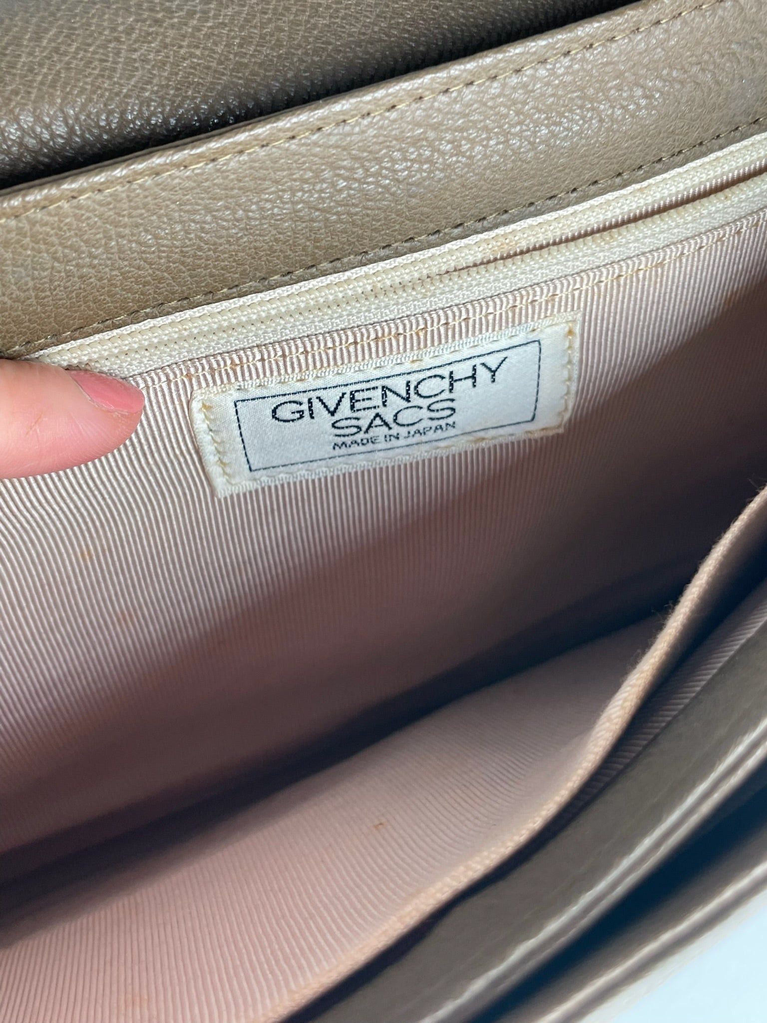 Givenchy Vintage 2Way leather Handbag Brown Size ONE SIZE - 3 Thumbnail