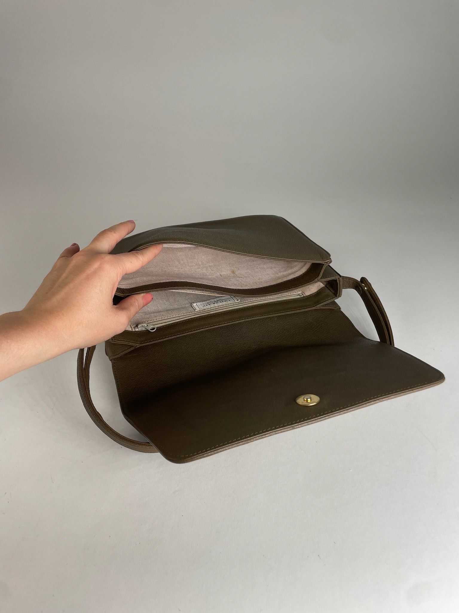 Givenchy Vintage 2Way leather Handbag Brown Size ONE SIZE - 4 Thumbnail