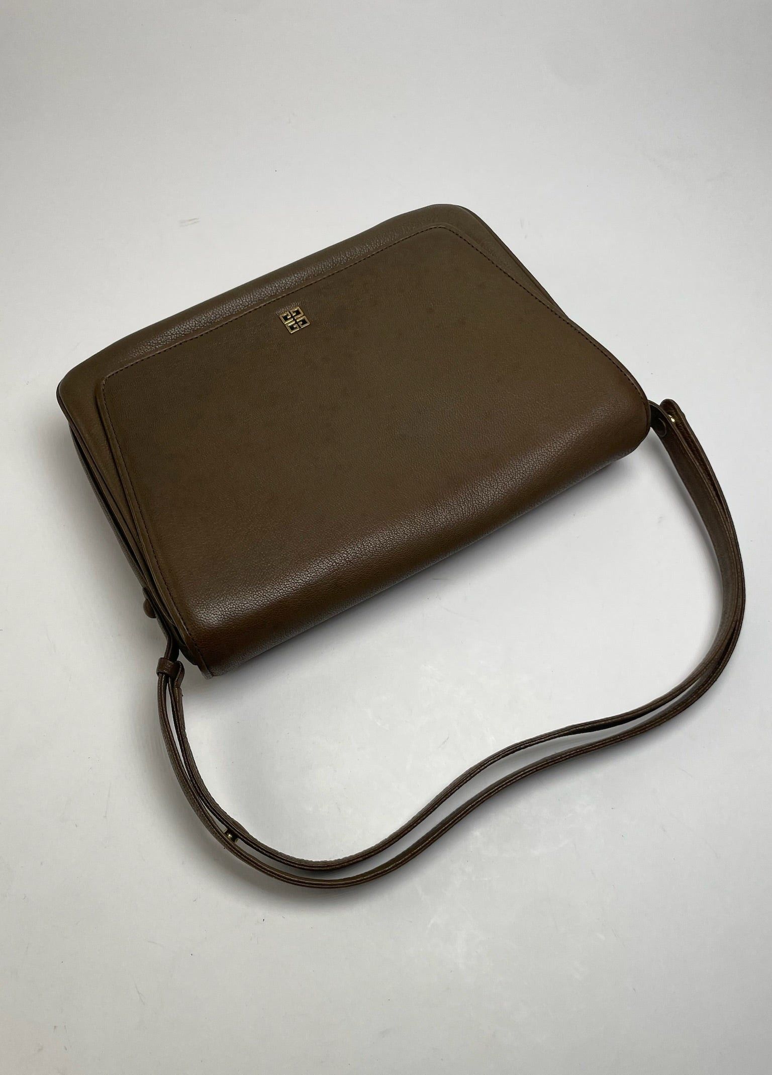 Givenchy Vintage 2Way leather Handbag Brown Size ONE SIZE - 5 Thumbnail