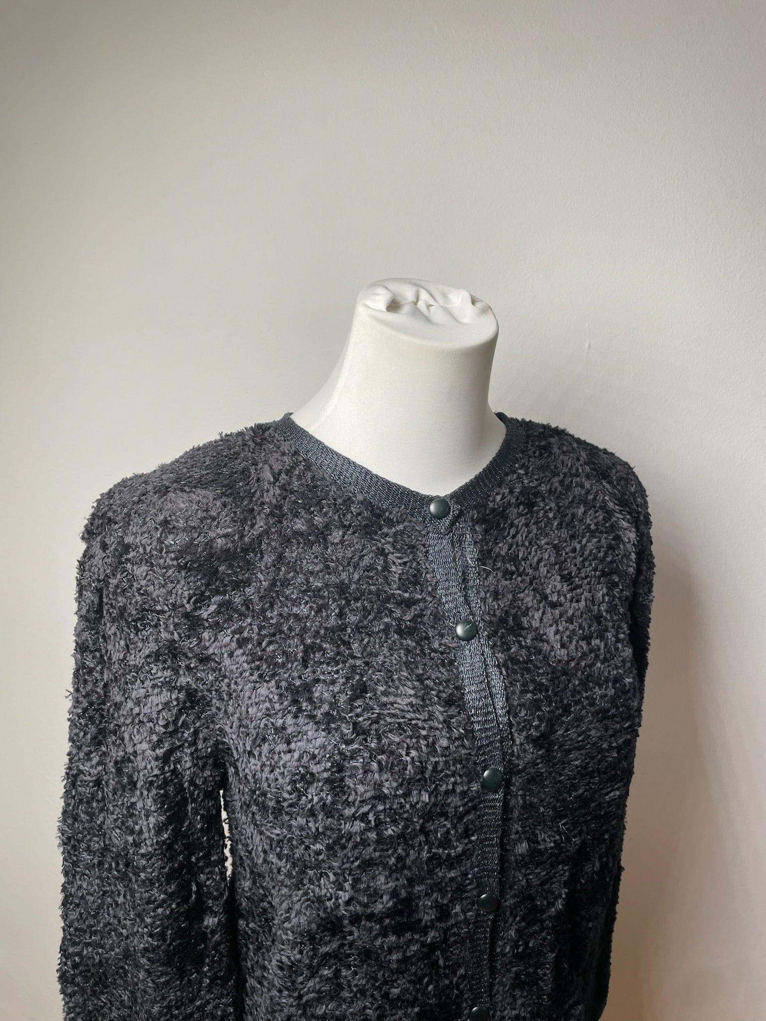 Dior Vintage Fake Fur Zipper Jacket Black M Size M / US 6-8 / IT 42-44 - 9 Thumbnail