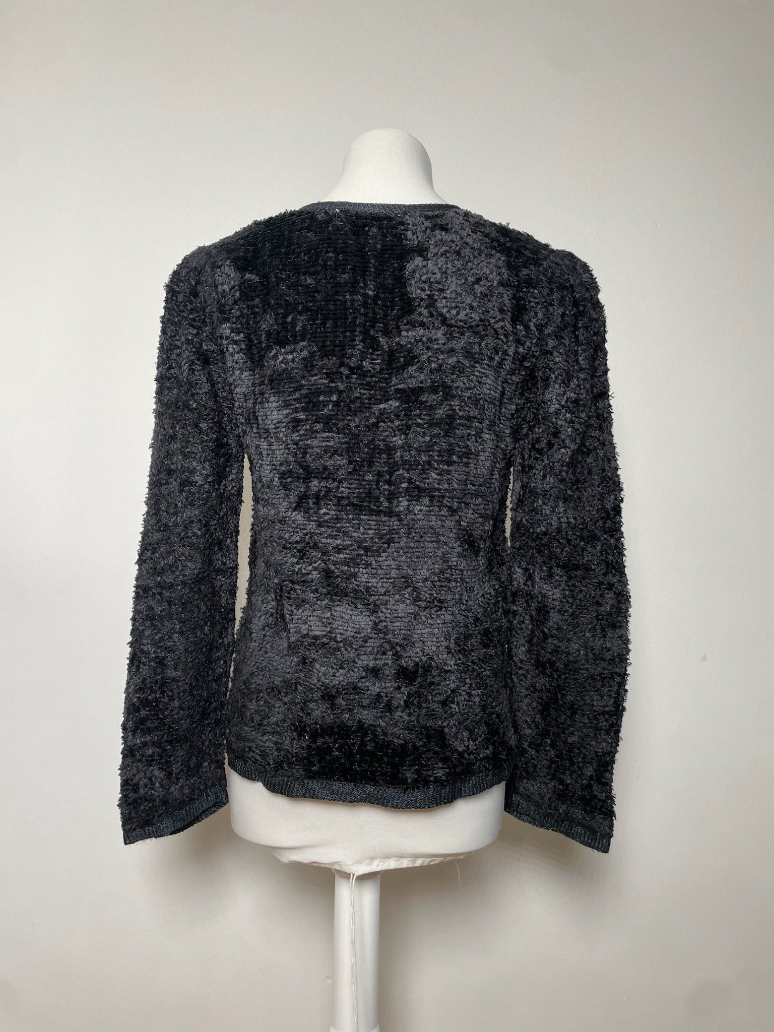 Dior Vintage Fake Fur Zipper Jacket Black M Size M / US 6-8 / IT 42-44 - 3 Thumbnail
