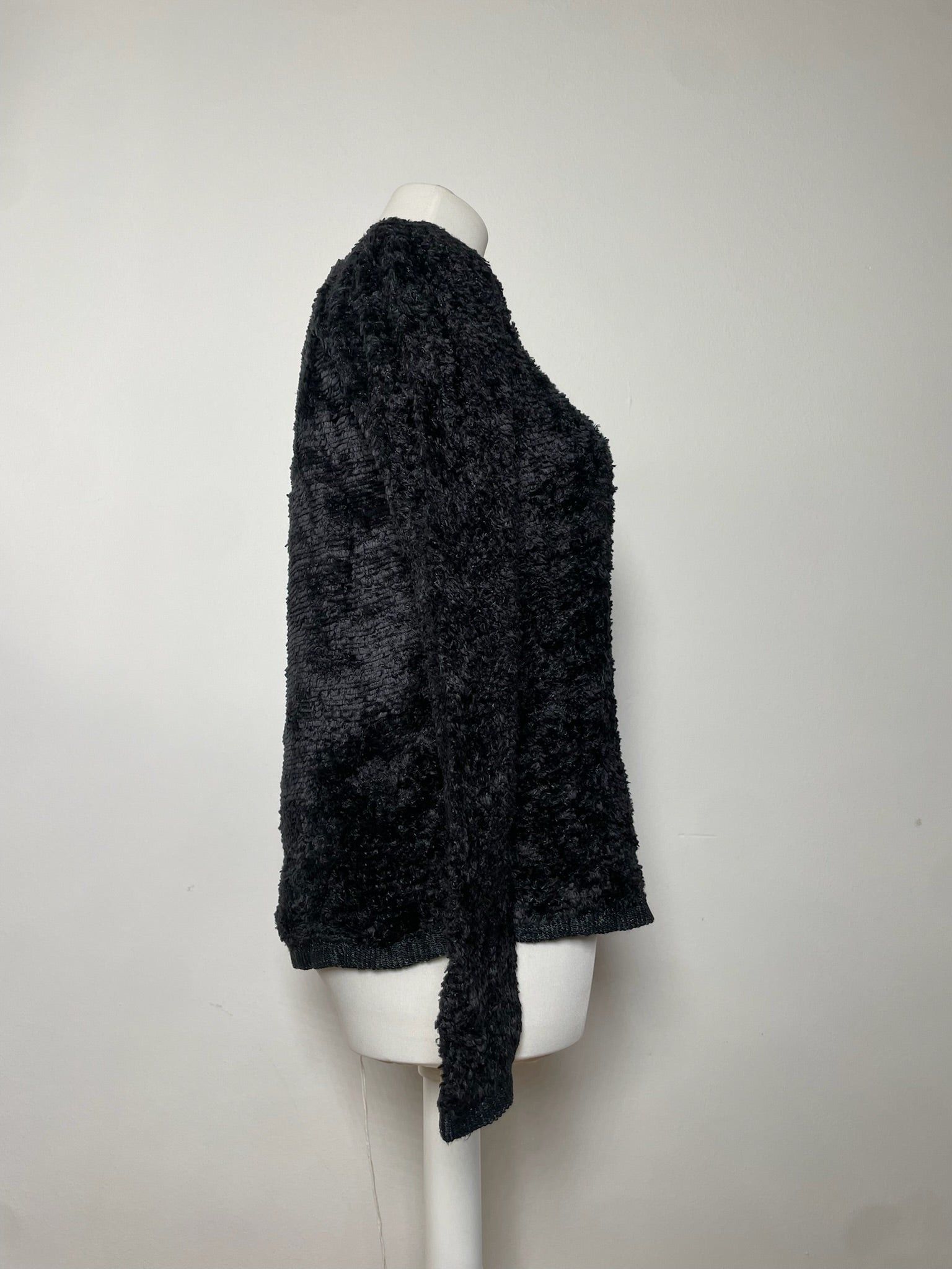 Dior Vintage Fake Fur Zipper Jacket Black M Size M / US 6-8 / IT 42-44 - 4 Thumbnail