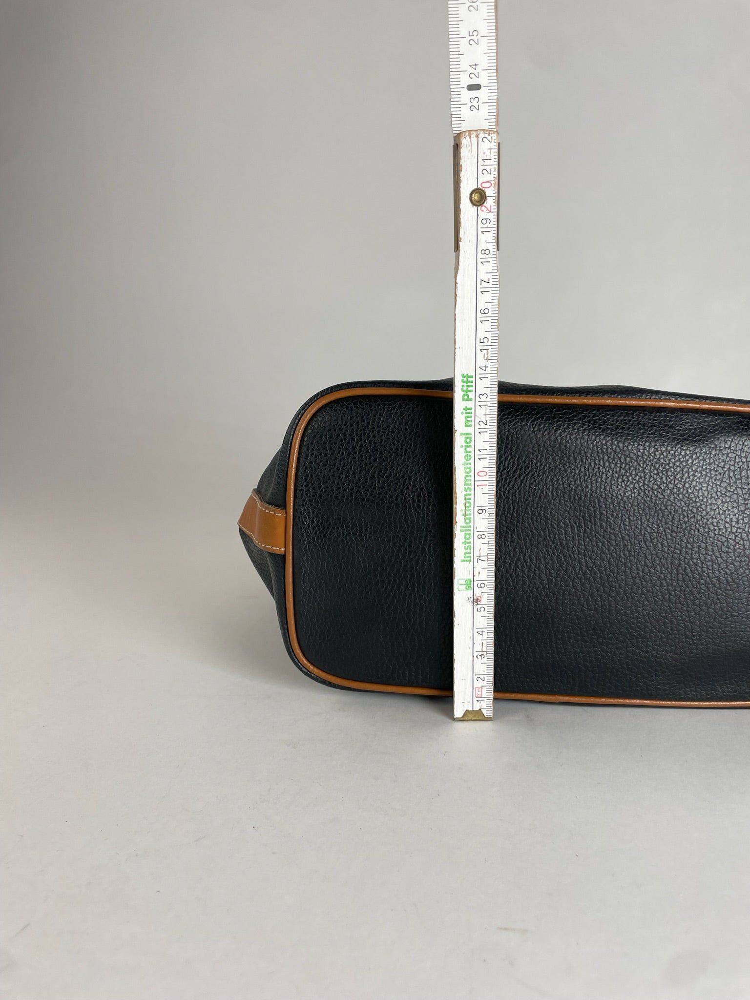 Courreges Vintage Bucket / Shoulder Bag Black Brown Size ONE SIZE - 9 Thumbnail