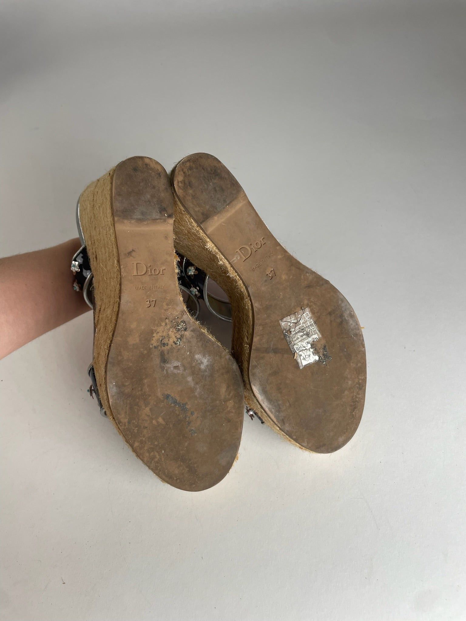 Dior Vintage Clogs EU37 Size US 6 / IT 36 - 8 Thumbnail
