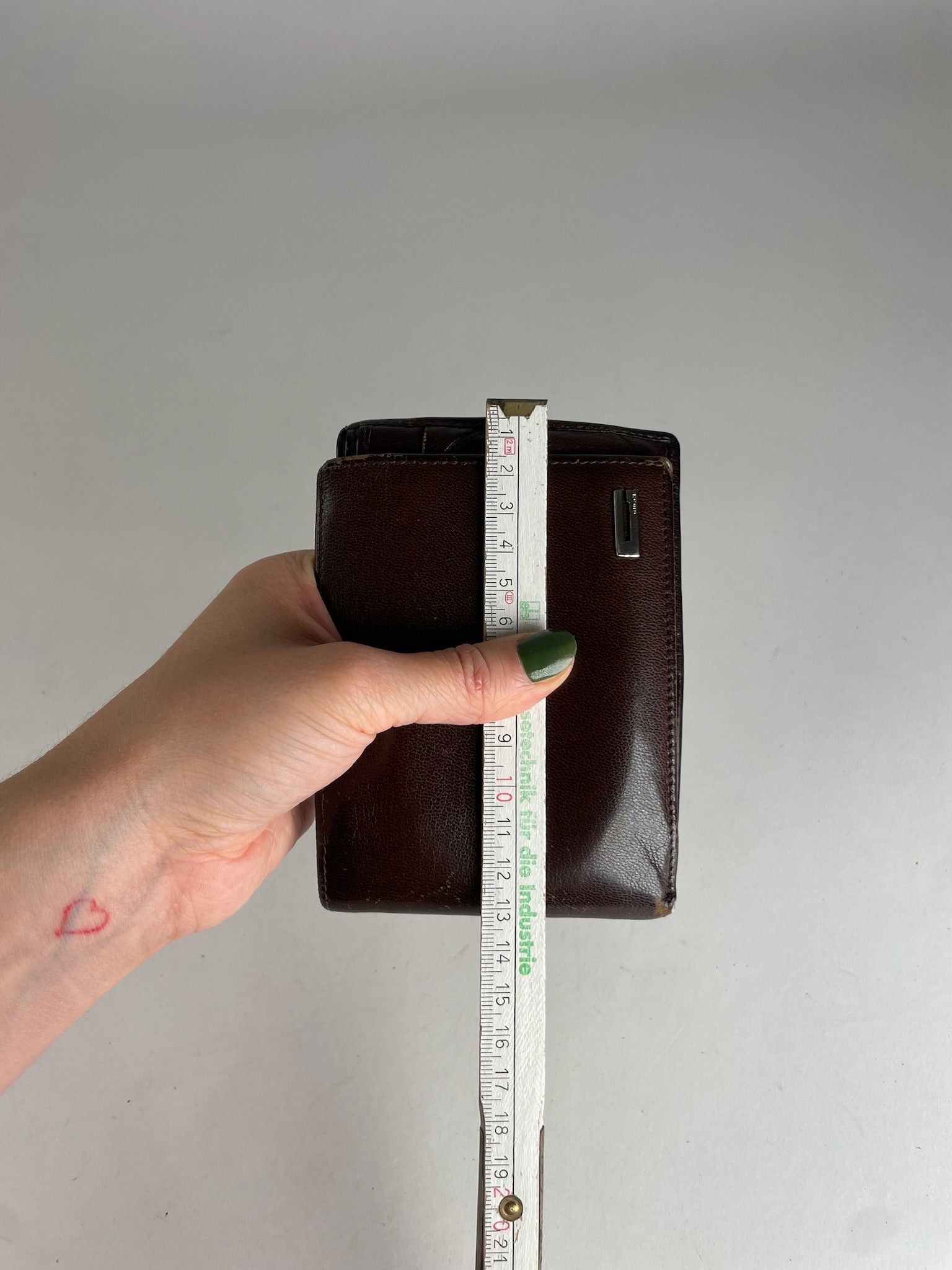Gucci Vintage Flapable Leather Wallet Brown Size ONE SIZE - 8 Thumbnail