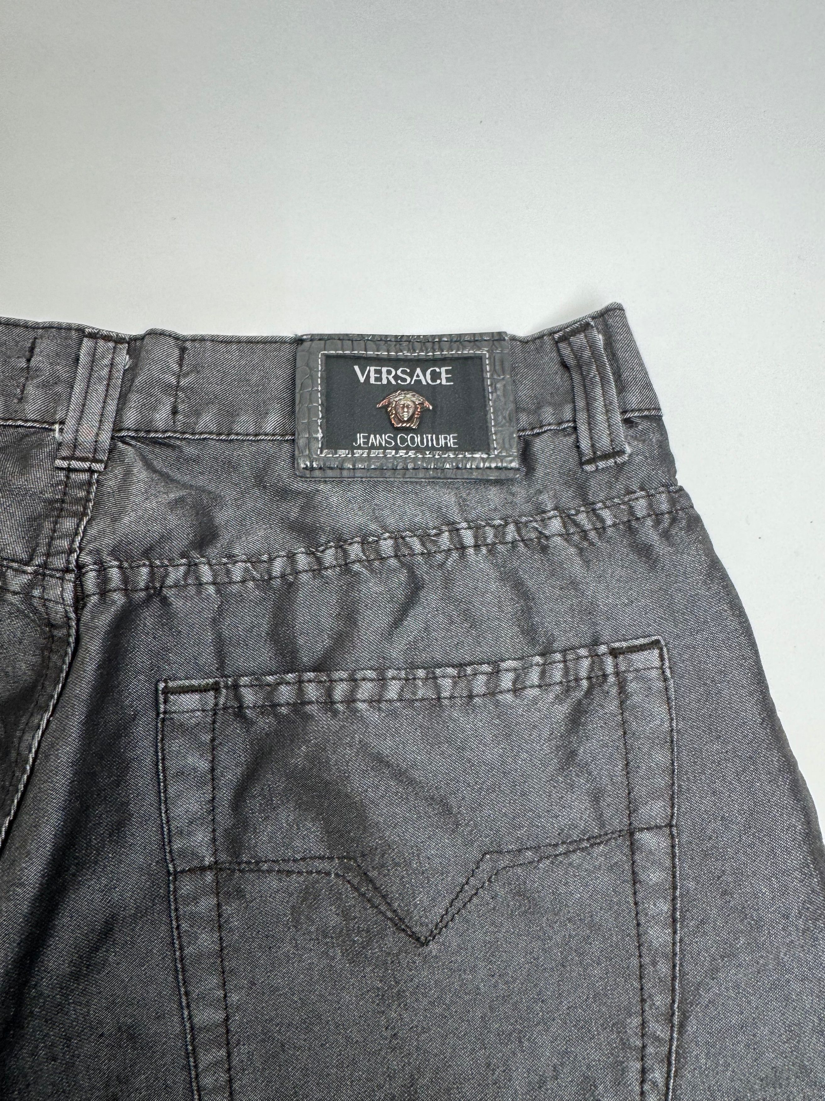 Versace Vintage Pants Anthracite M Size 30" / US 8 / IT 44 - 13 Thumbnail