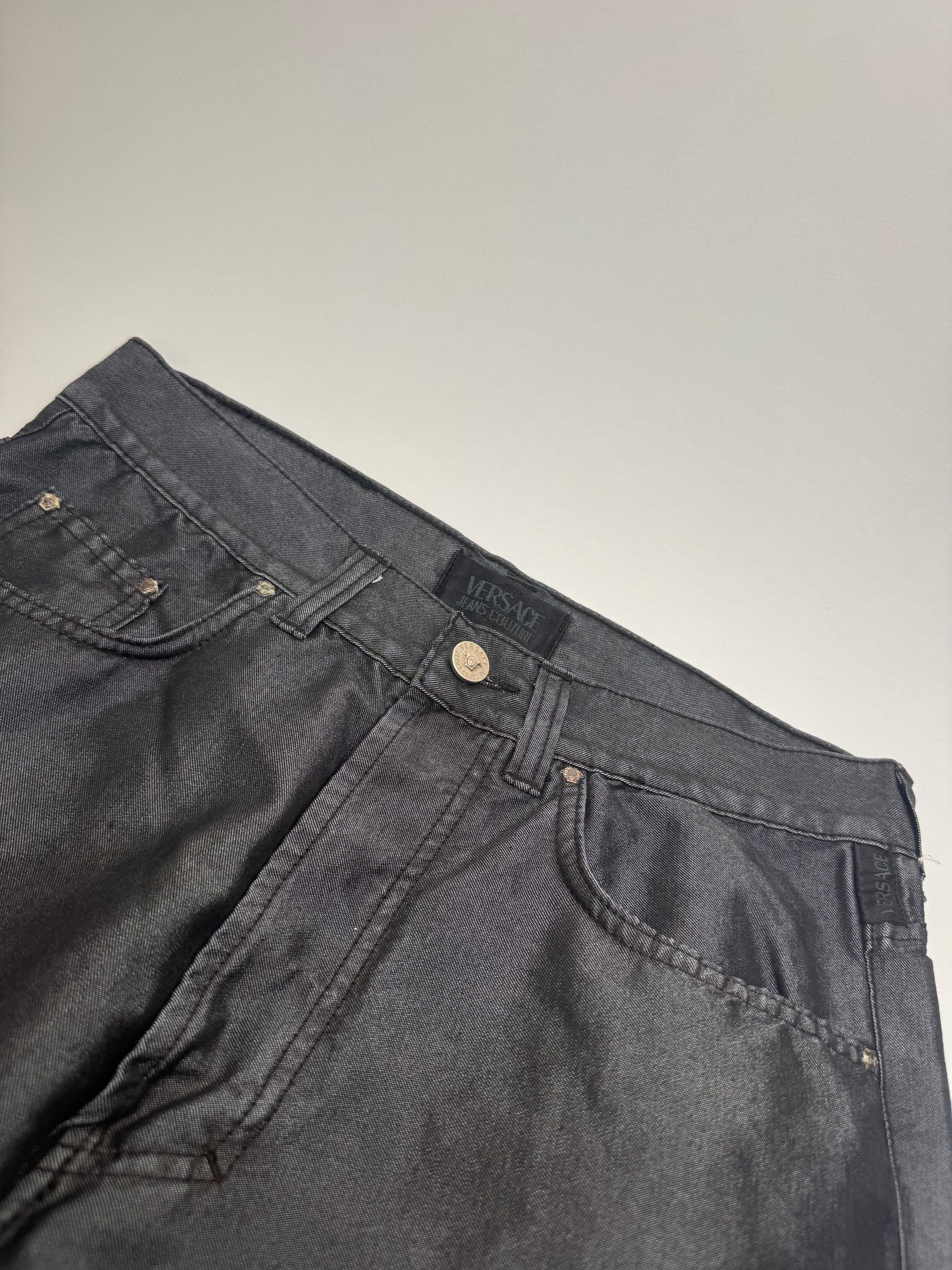 Versace Vintage Pants Anthracite M Size 30" / US 8 / IT 44 - 3 Thumbnail