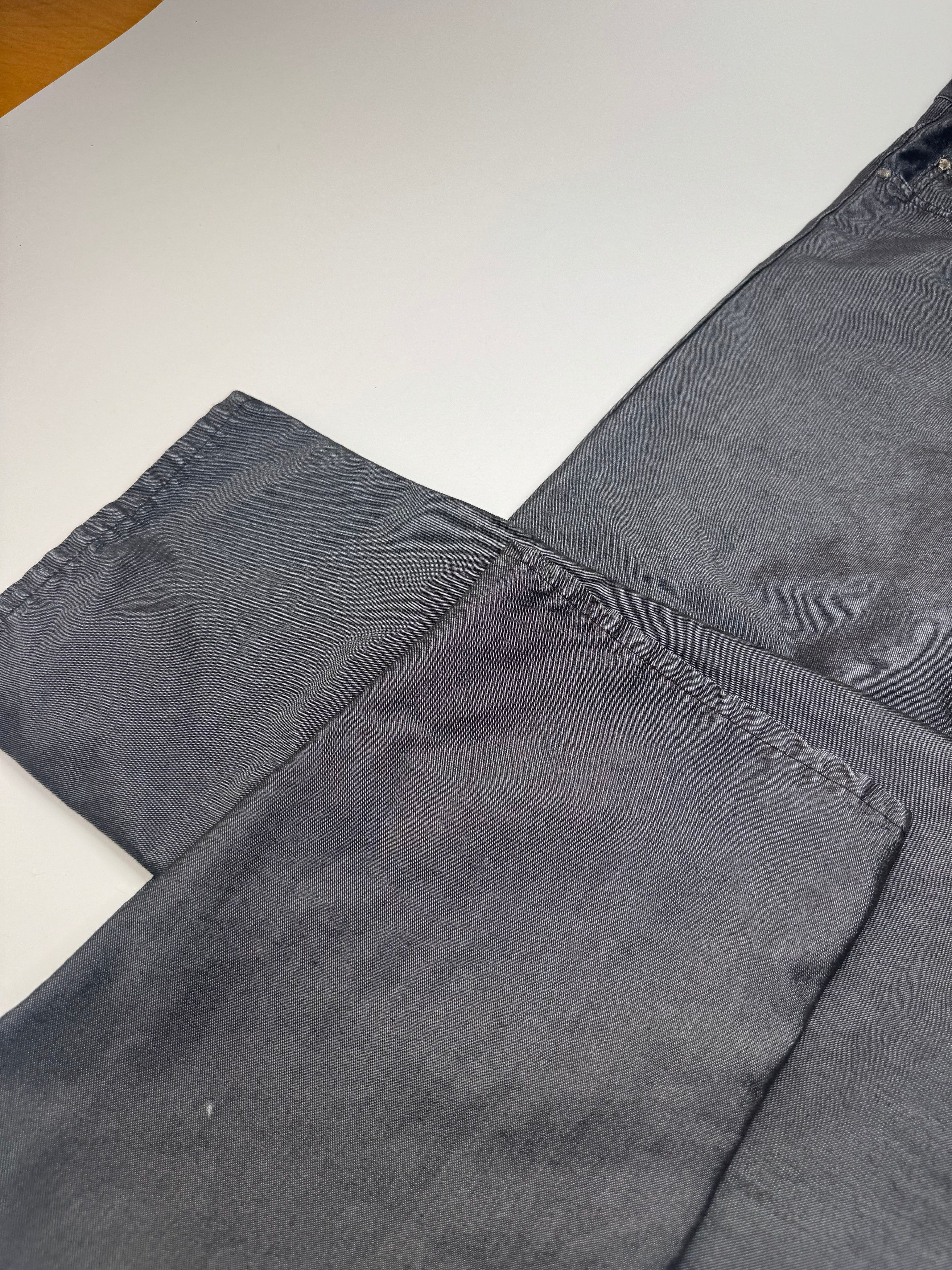 Versace Vintage Pants Anthracite M Size 30" / US 8 / IT 44 - 2 Thumbnail