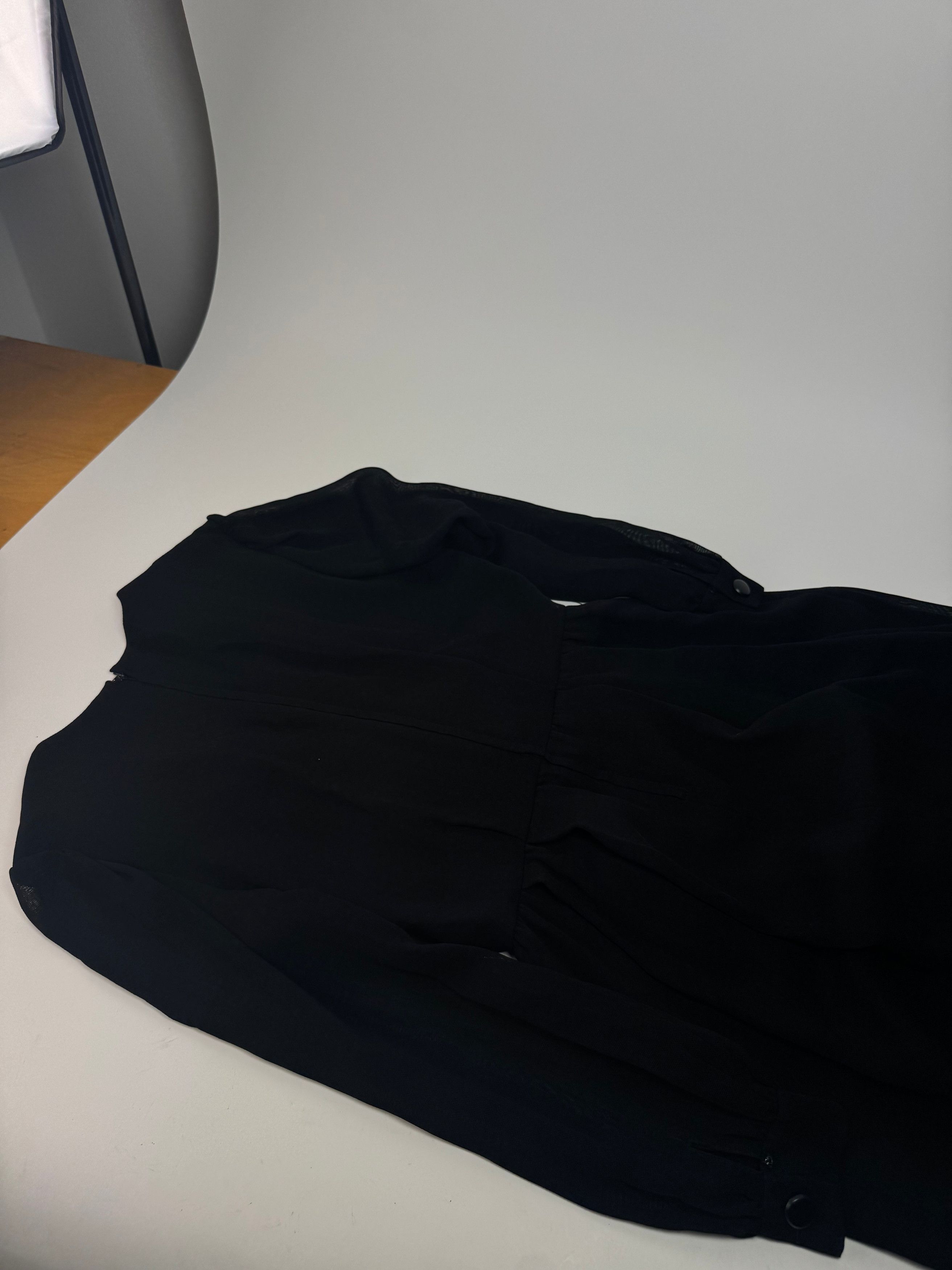 Givenchy Vintage Wool Dress Black Size L / US 10 / IT 46 - 8 Thumbnail