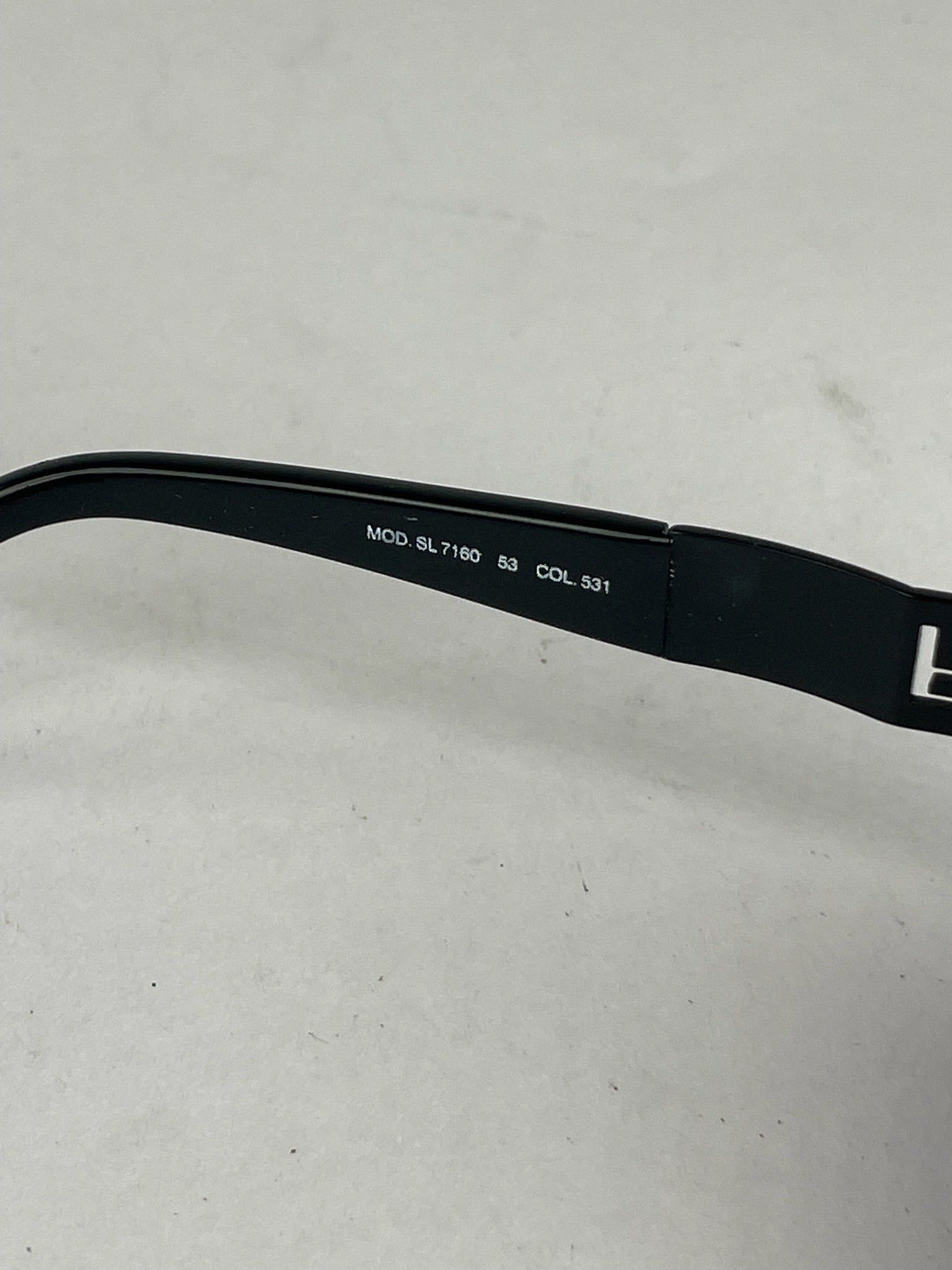 Fendi Vintage FF Metal Retro Sunglasses Black Size ONE SIZE - 4 Thumbnail
