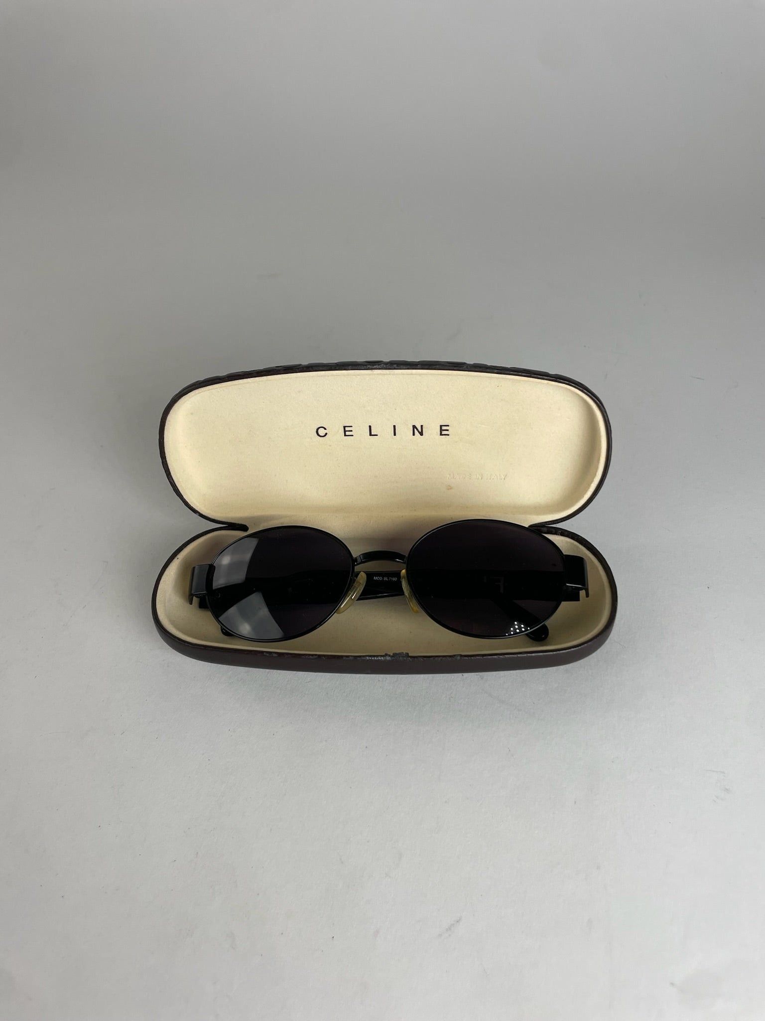Fendi Vintage FF Metal Retro Sunglasses Black Size ONE SIZE - 5 Thumbnail