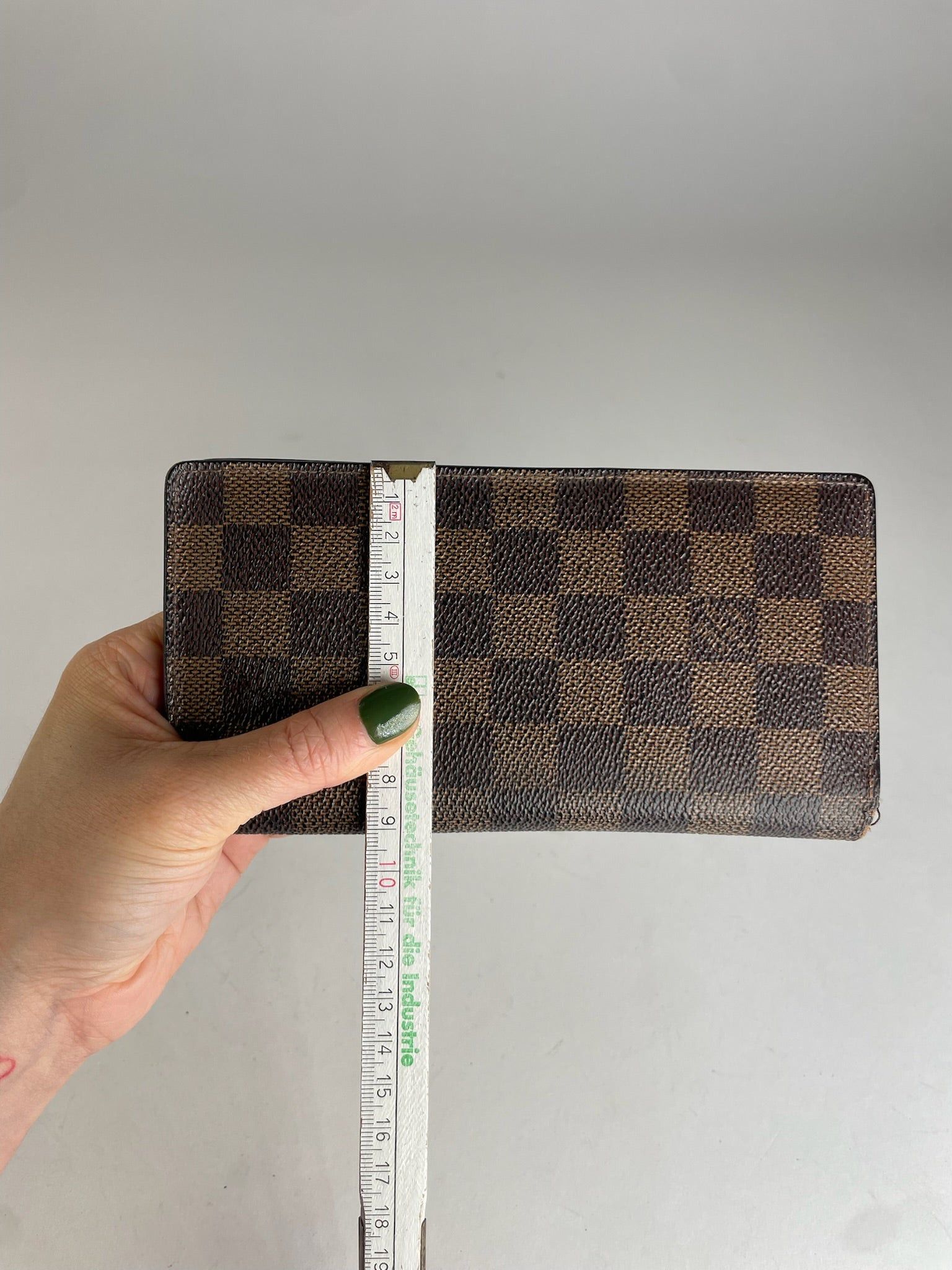 Louis Vuitton Vintage Damier Monogram Leather Card Holder / ID Holder Brow Size ONE SIZE - 8 Thumbnail