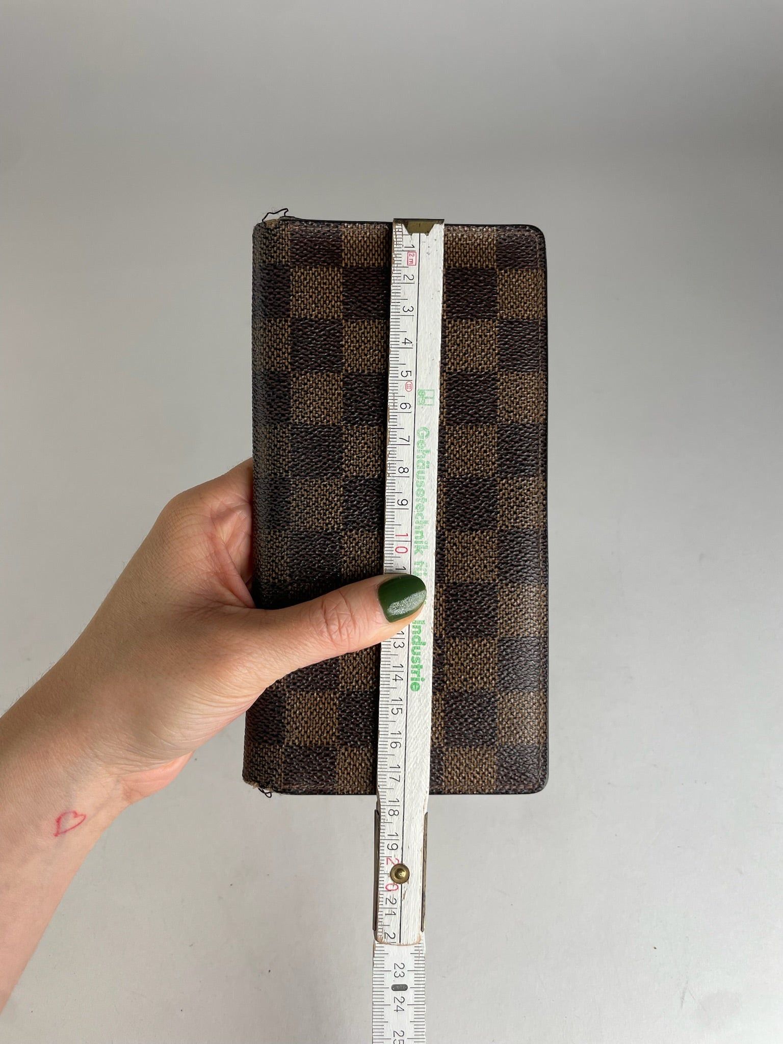 Louis Vuitton Vintage Damier Monogram Leather Card Holder / ID Holder Brow Size ONE SIZE - 9 Thumbnail