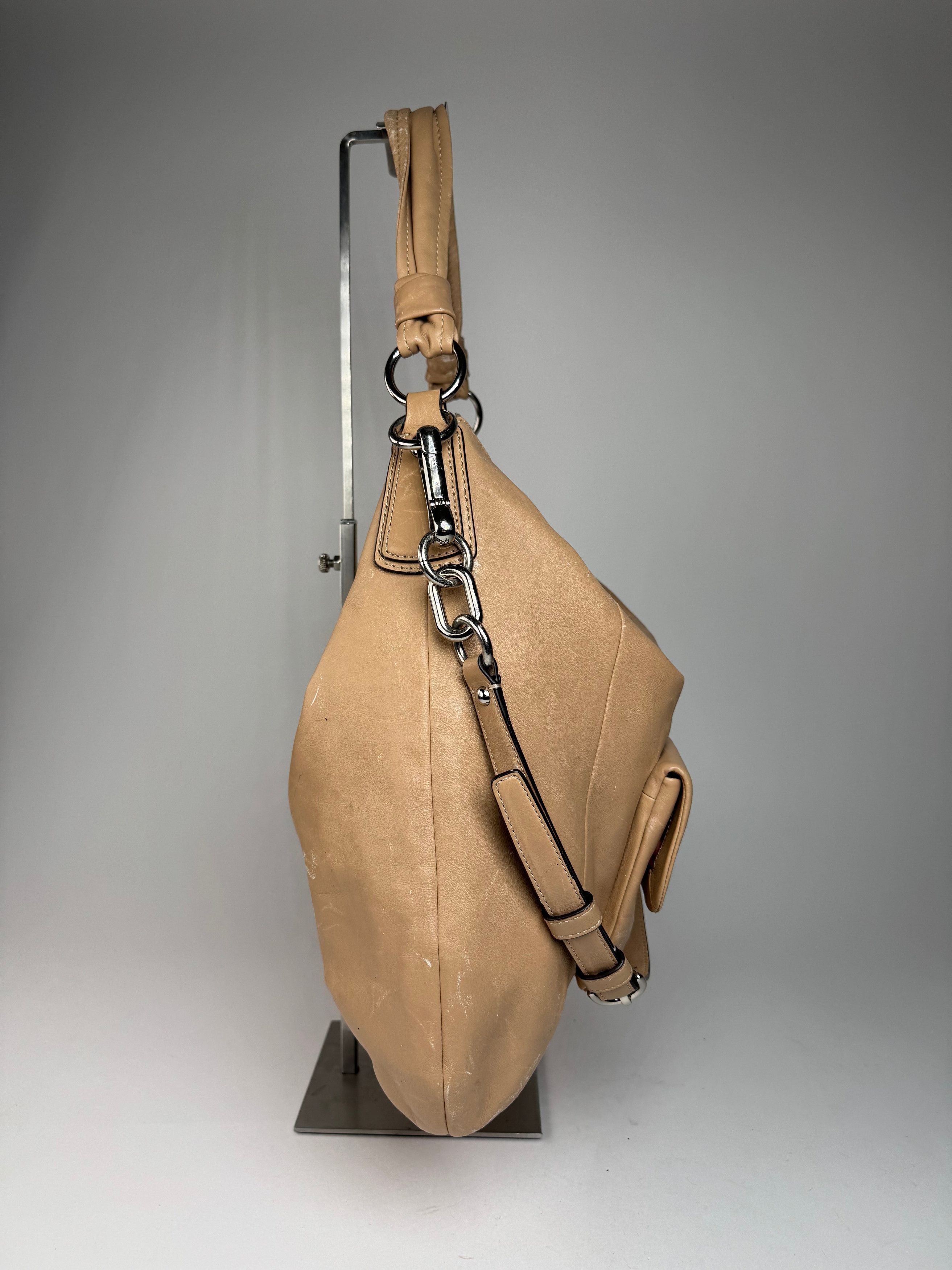 Coach Vintage 2Way Leather Handbag Camel Size ONE SIZE - 7 Thumbnail