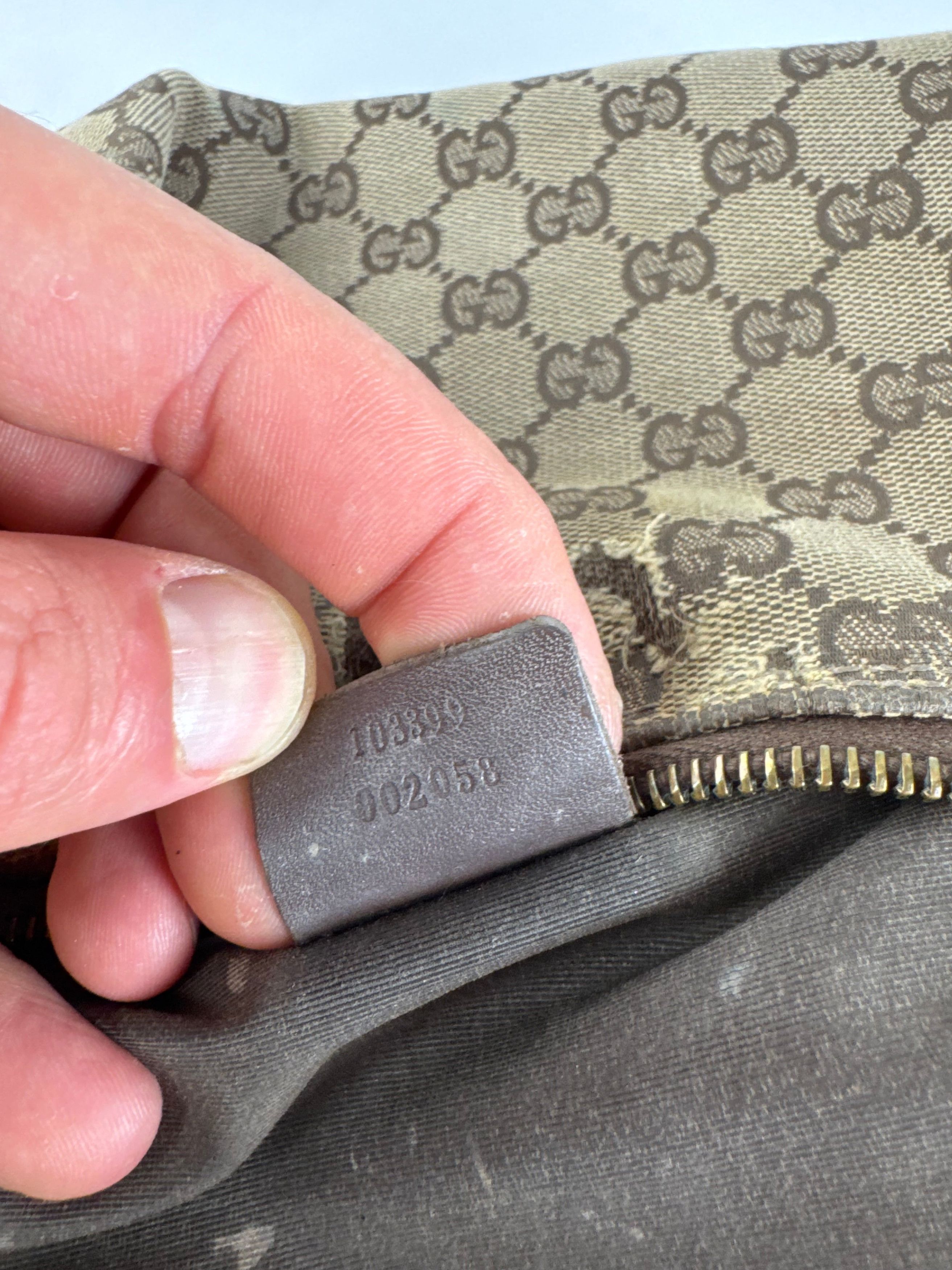 Gucci Vintage Monogram Mini Bag Beige Brown Size ONE SIZE - 6 Thumbnail