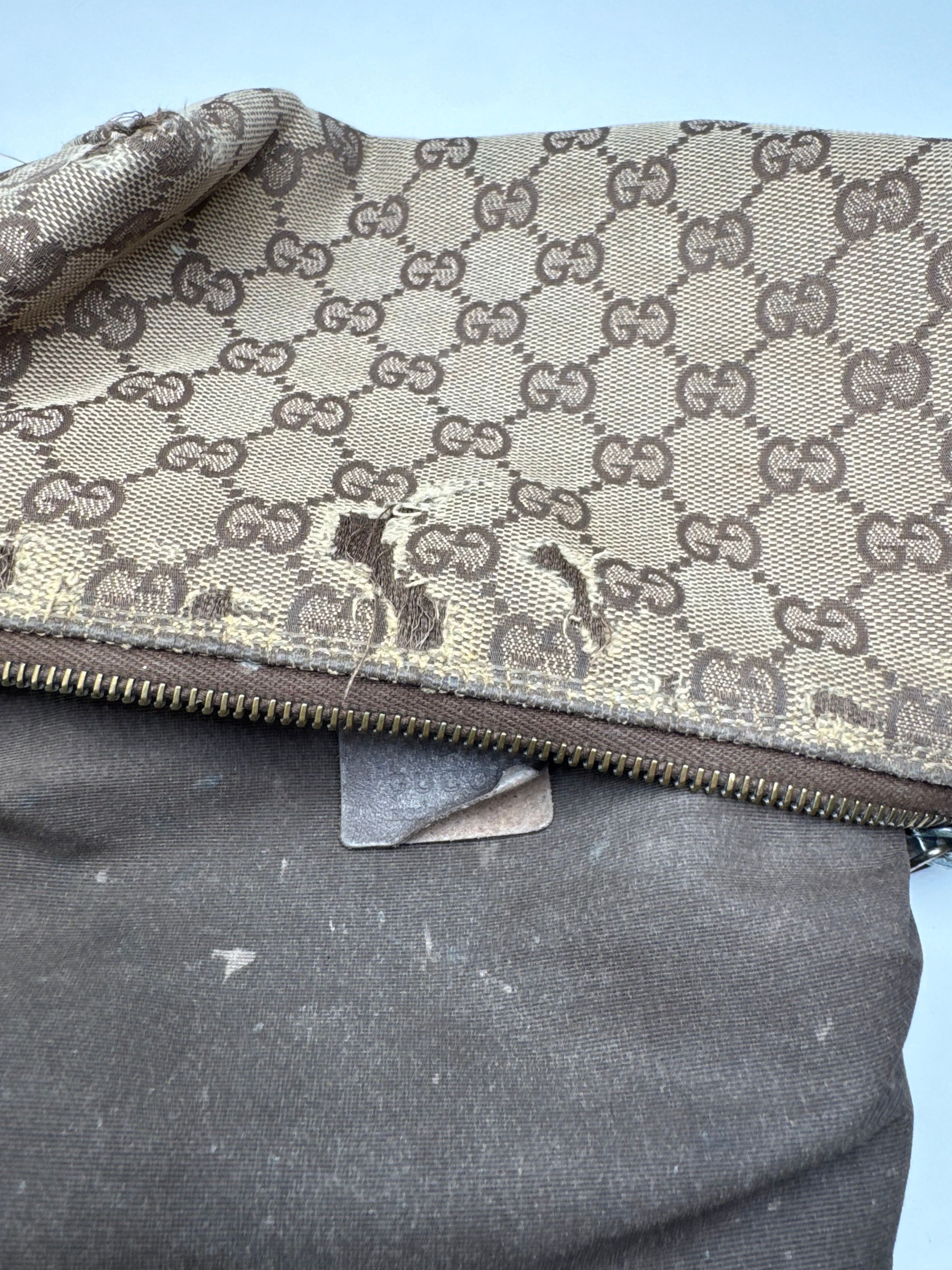 Gucci Vintage Monogram Mini Bag Beige Brown Size ONE SIZE - 4 Thumbnail