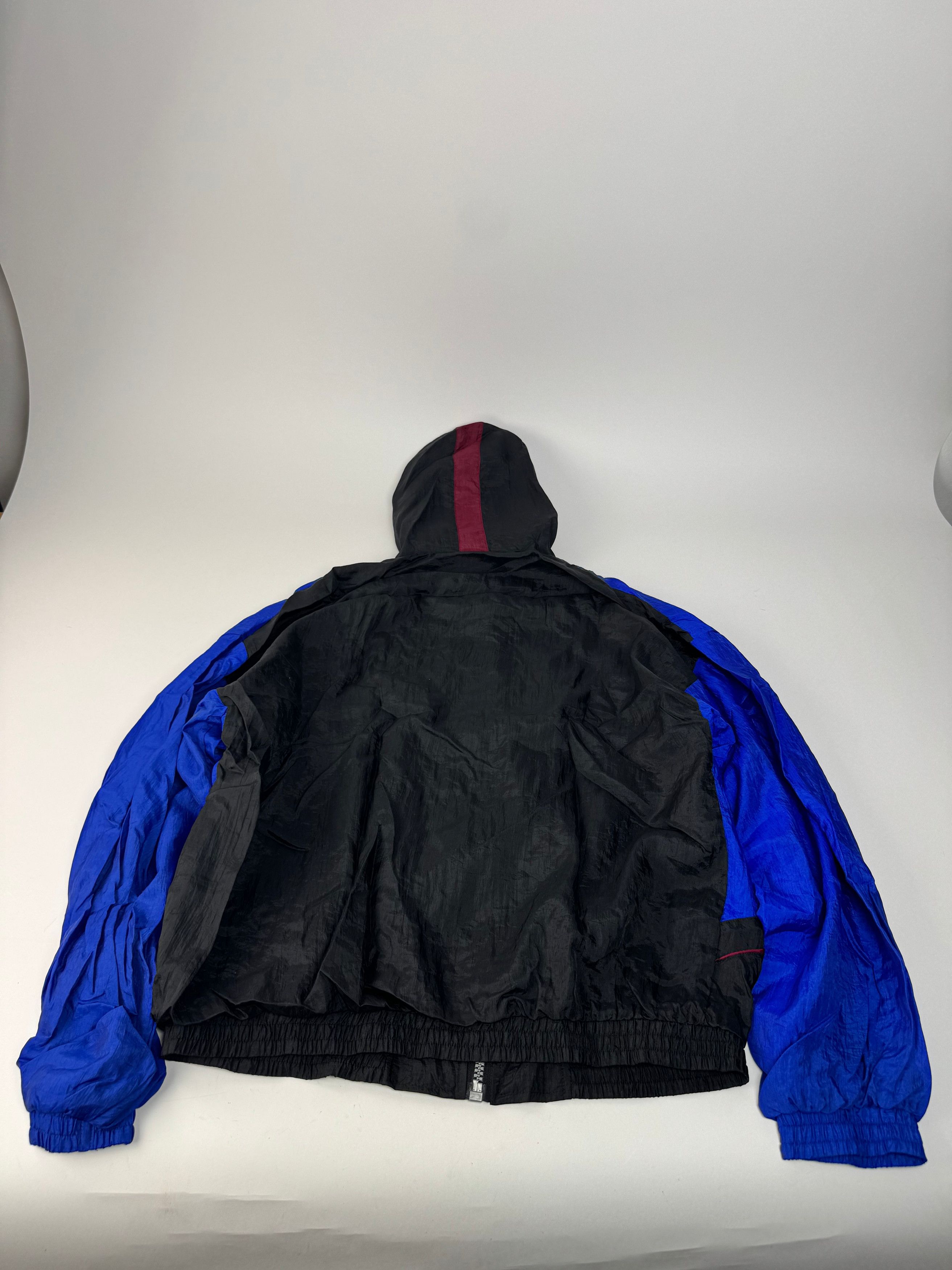 Givenchy Vintage Windbreaker Jacket L Blue Black Size US XL / EU 56 / 4 - 10 Thumbnail