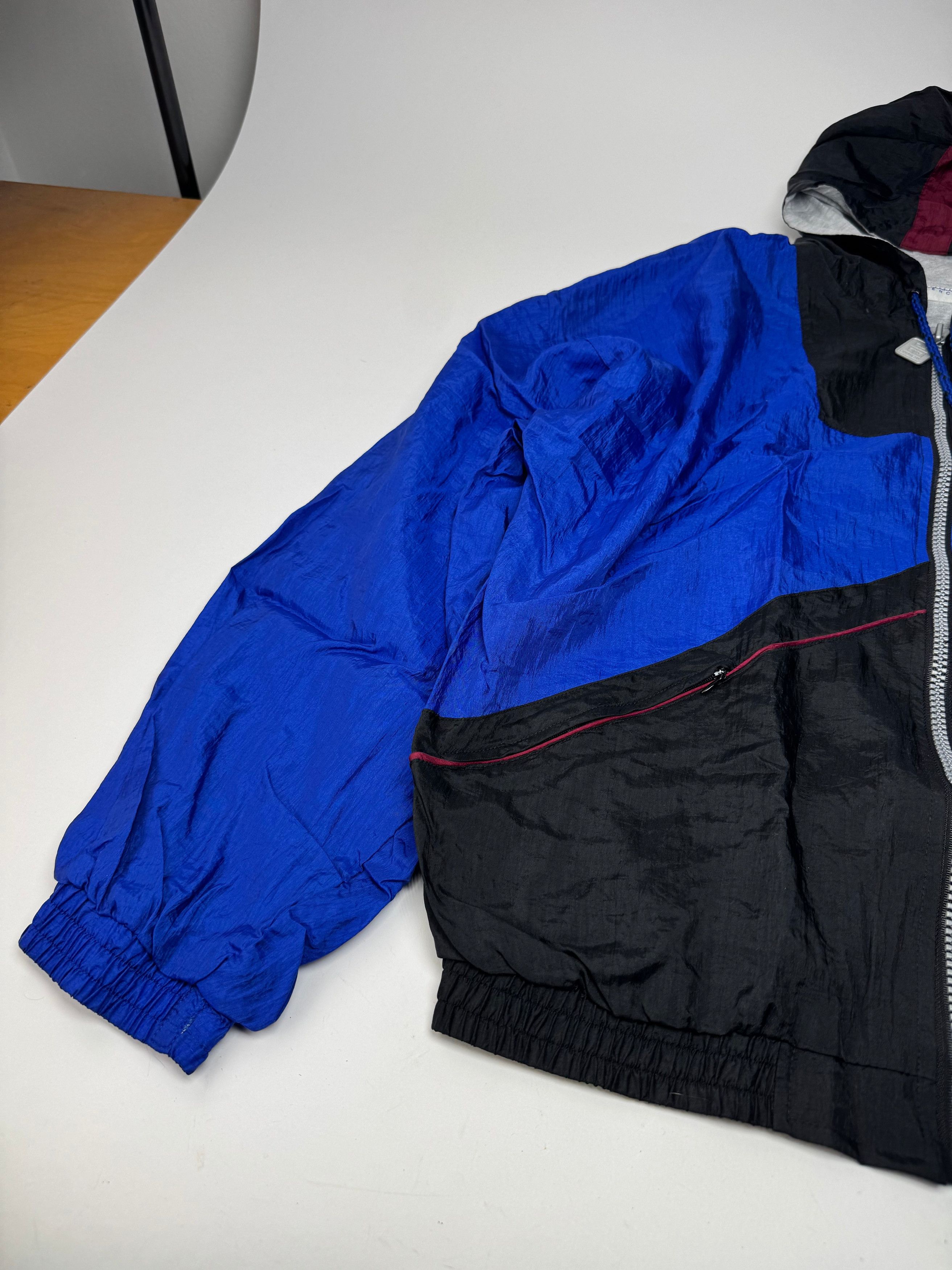 Givenchy Vintage Windbreaker Jacket L Blue Black Size US XL / EU 56 / 4 - 6 Thumbnail