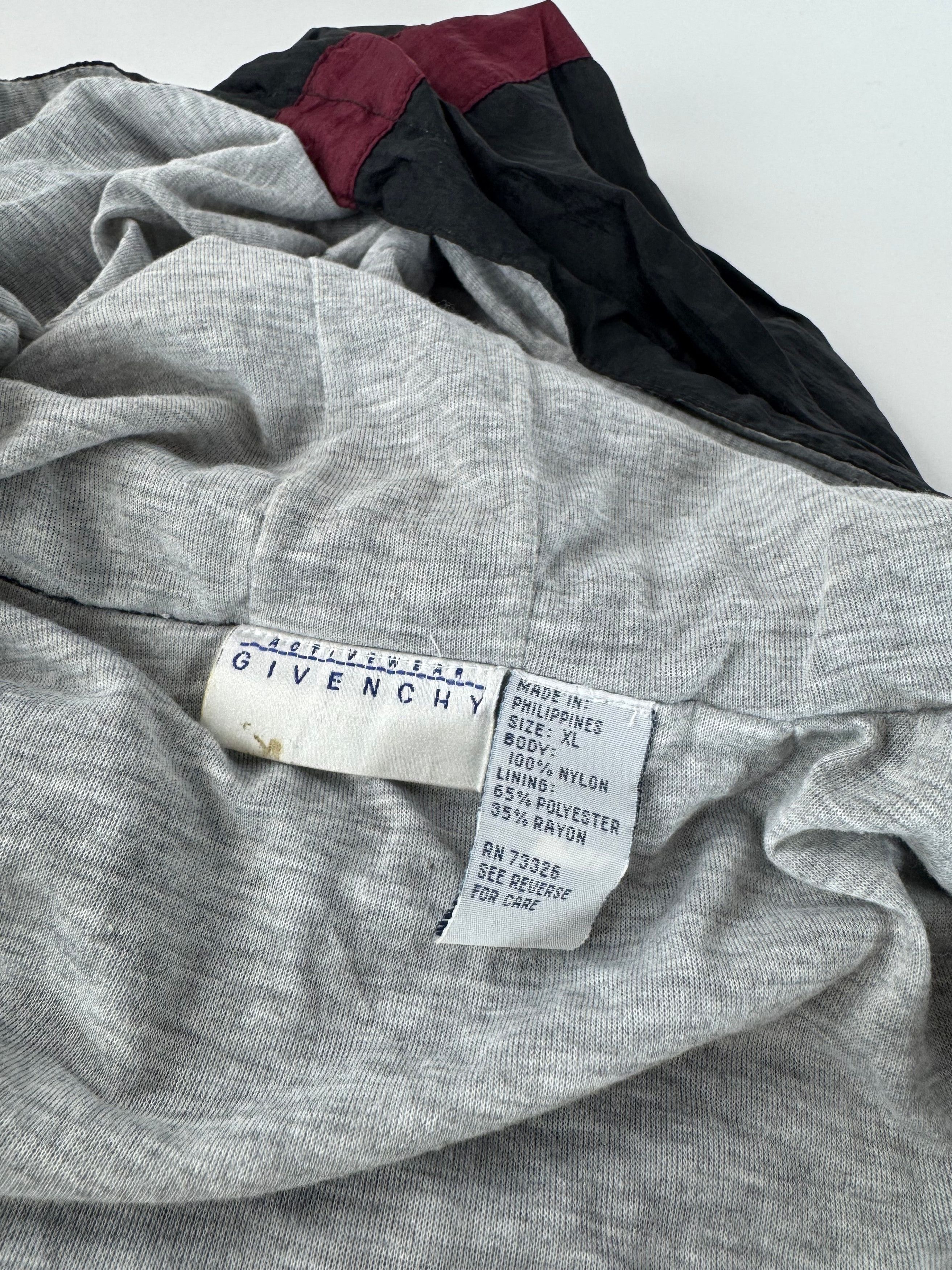 Givenchy Vintage Windbreaker Jacket L Blue Black Size US XL / EU 56 / 4 - 13 Thumbnail