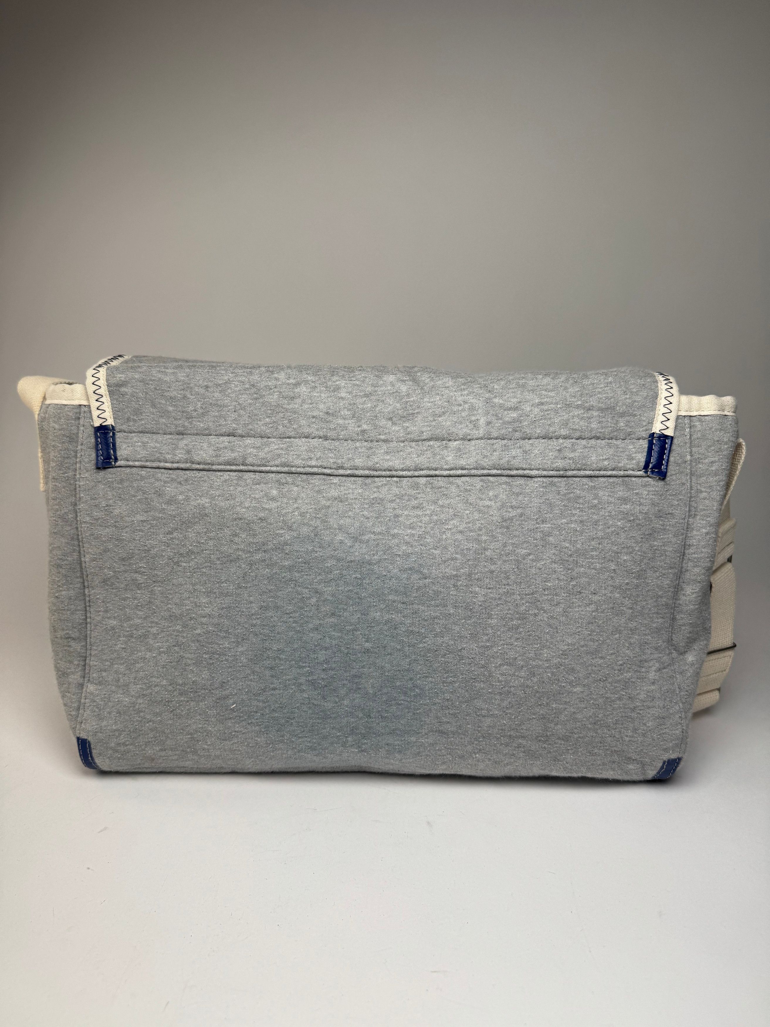 Comme des Garcons Vintage Comme Des Garçons Wool Canvas Bag Grey White Navy Size ONE SIZE - 15 Thumbnail