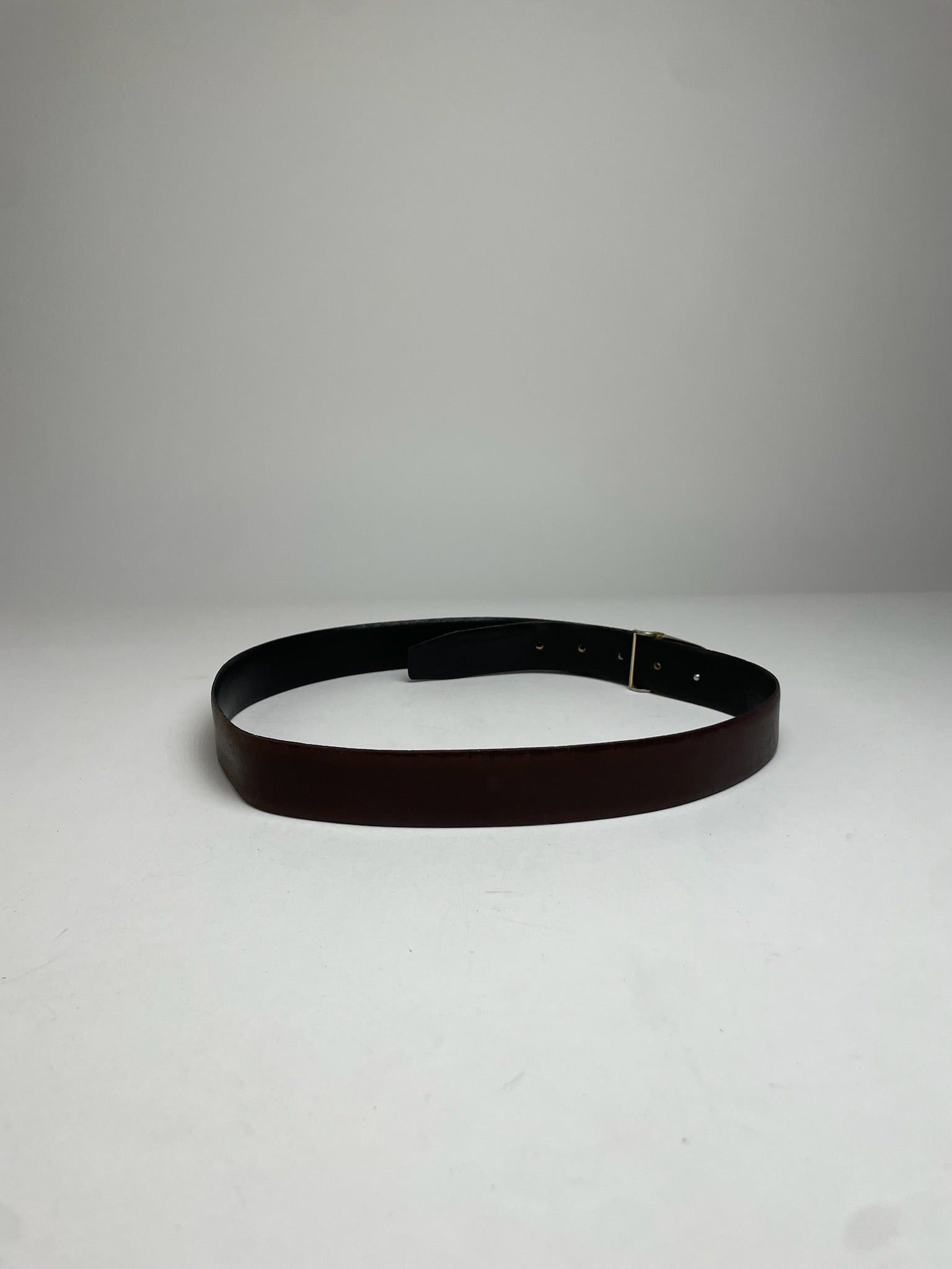 Dior Vintage Leather Belt Brown Size ONE SIZE - 6 Thumbnail