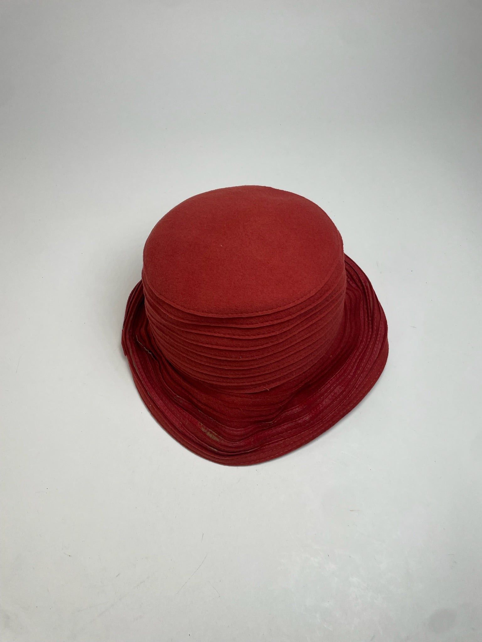 Givenchy Vintage Wool Hat Red Size ONE SIZE - 8 Thumbnail