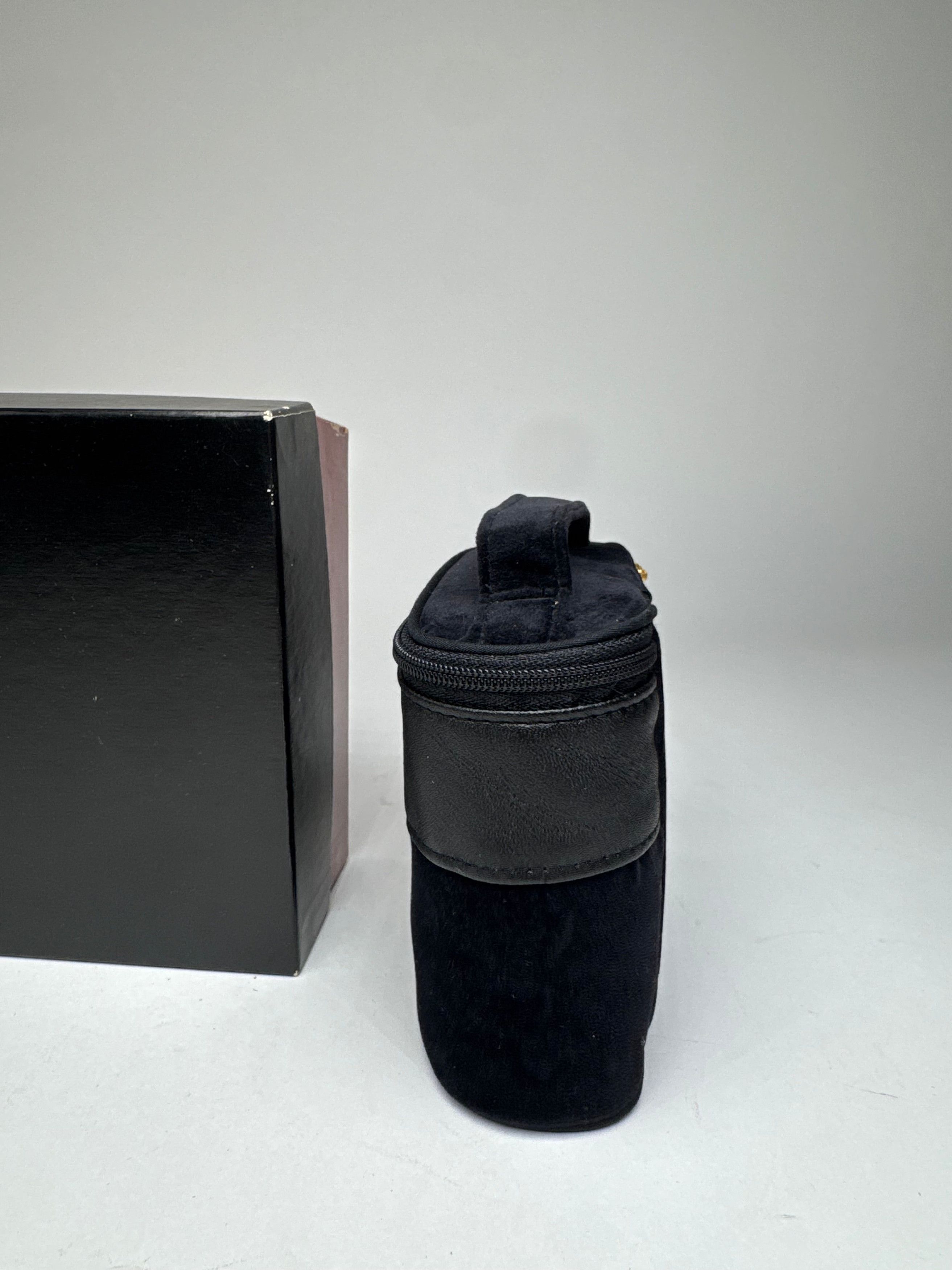 Celine Vintage Paris Mini Canvas Bag Black Size ONE SIZE - 3 Thumbnail