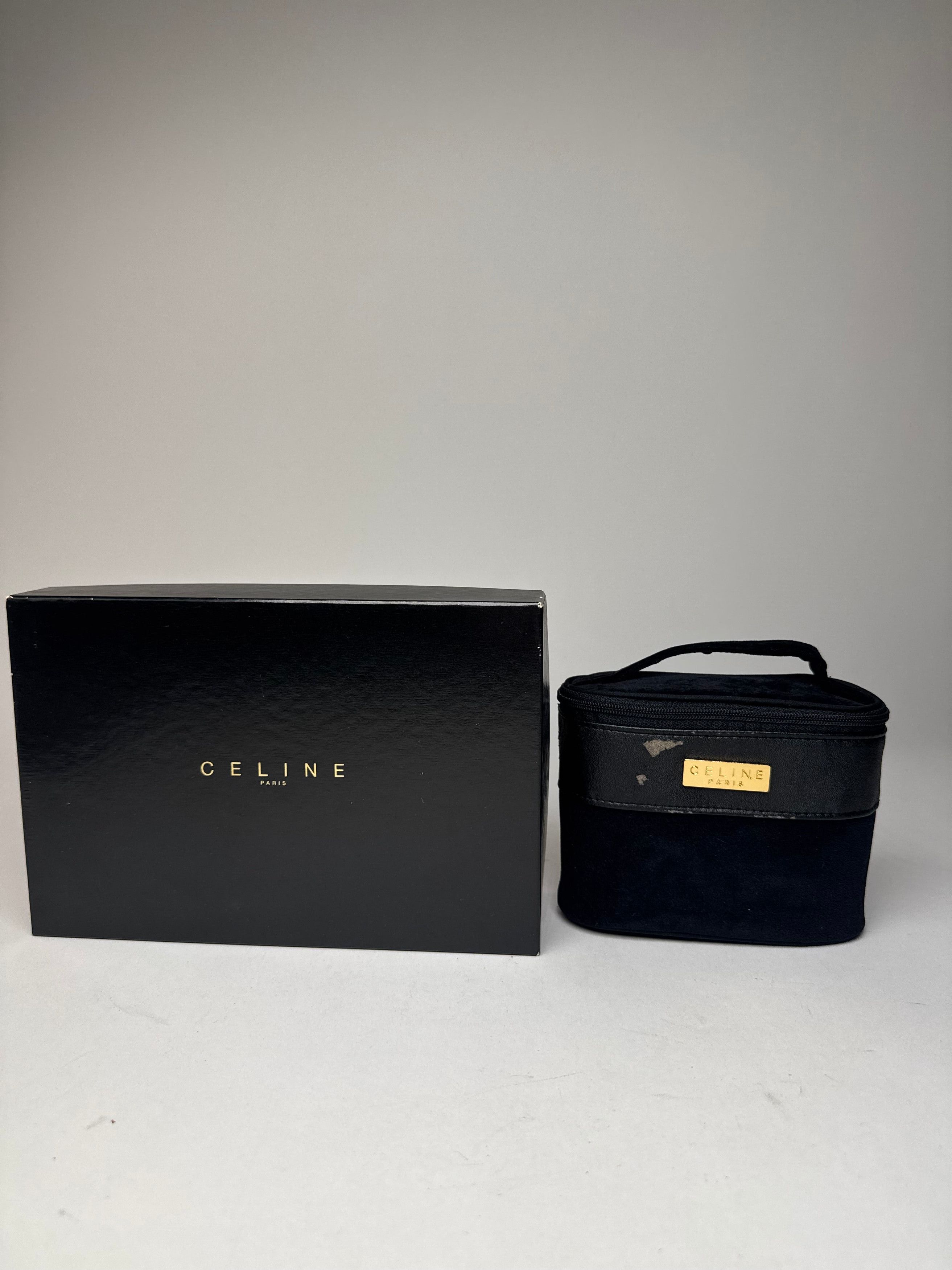 Celine Vintage Paris Mini Canvas Bag Black Size ONE SIZE - 13 Thumbnail