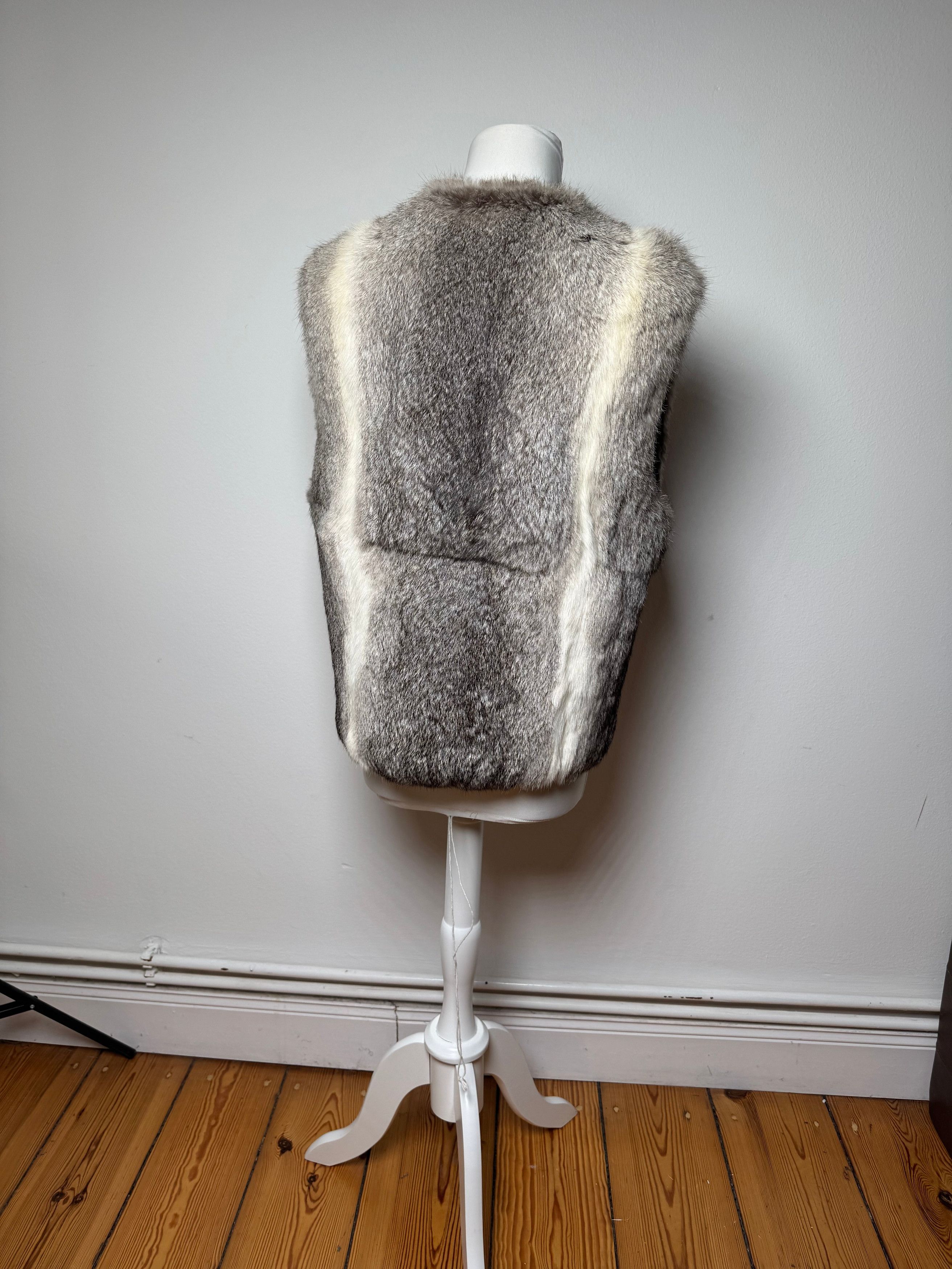 Celine Vintage Paris Fur Top 36/S Size S / US 4 / IT 40 - 4 Thumbnail