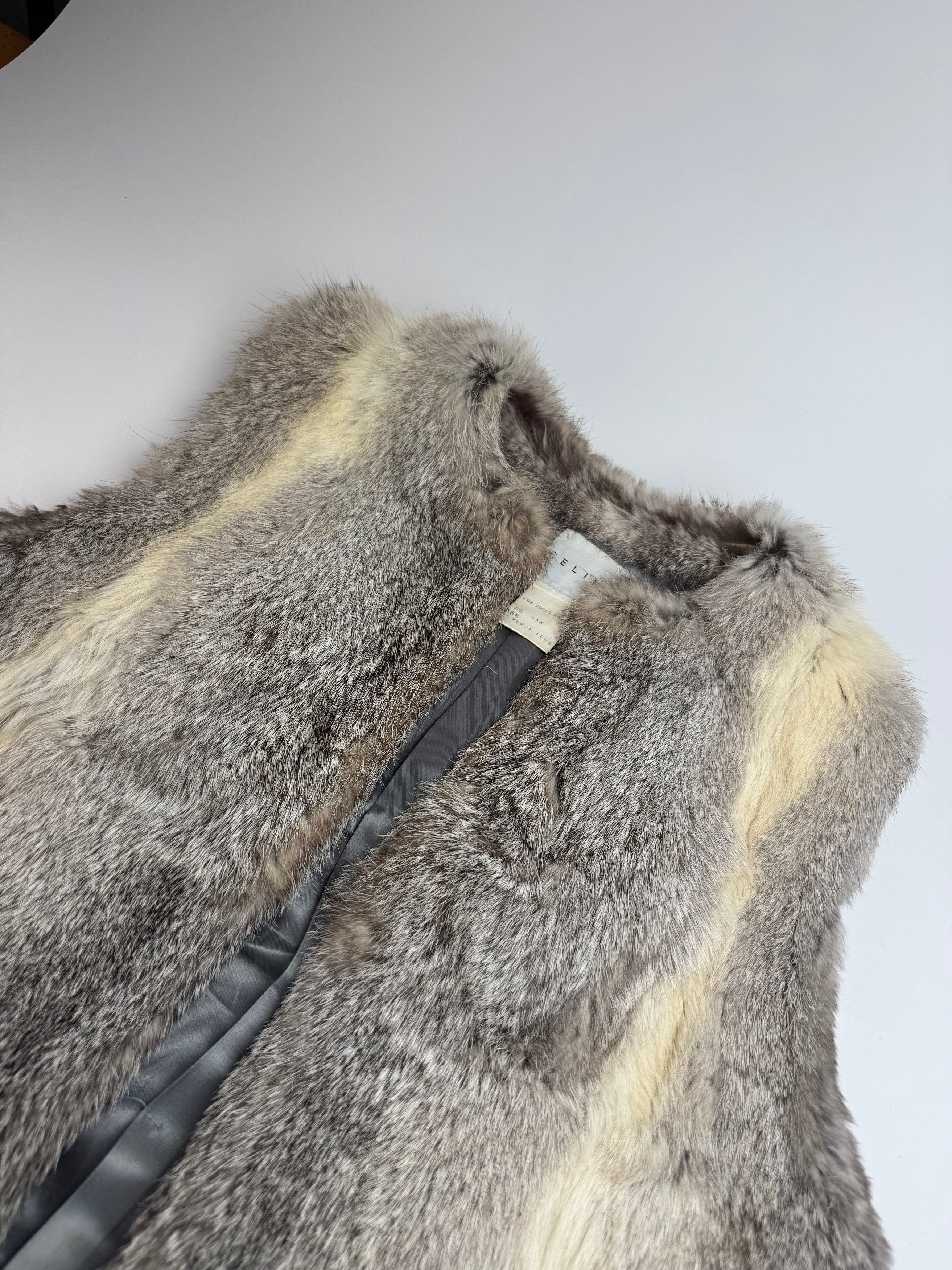 Celine Vintage Paris Fur Top 36/S Size S / US 4 / IT 40 - 5 Thumbnail