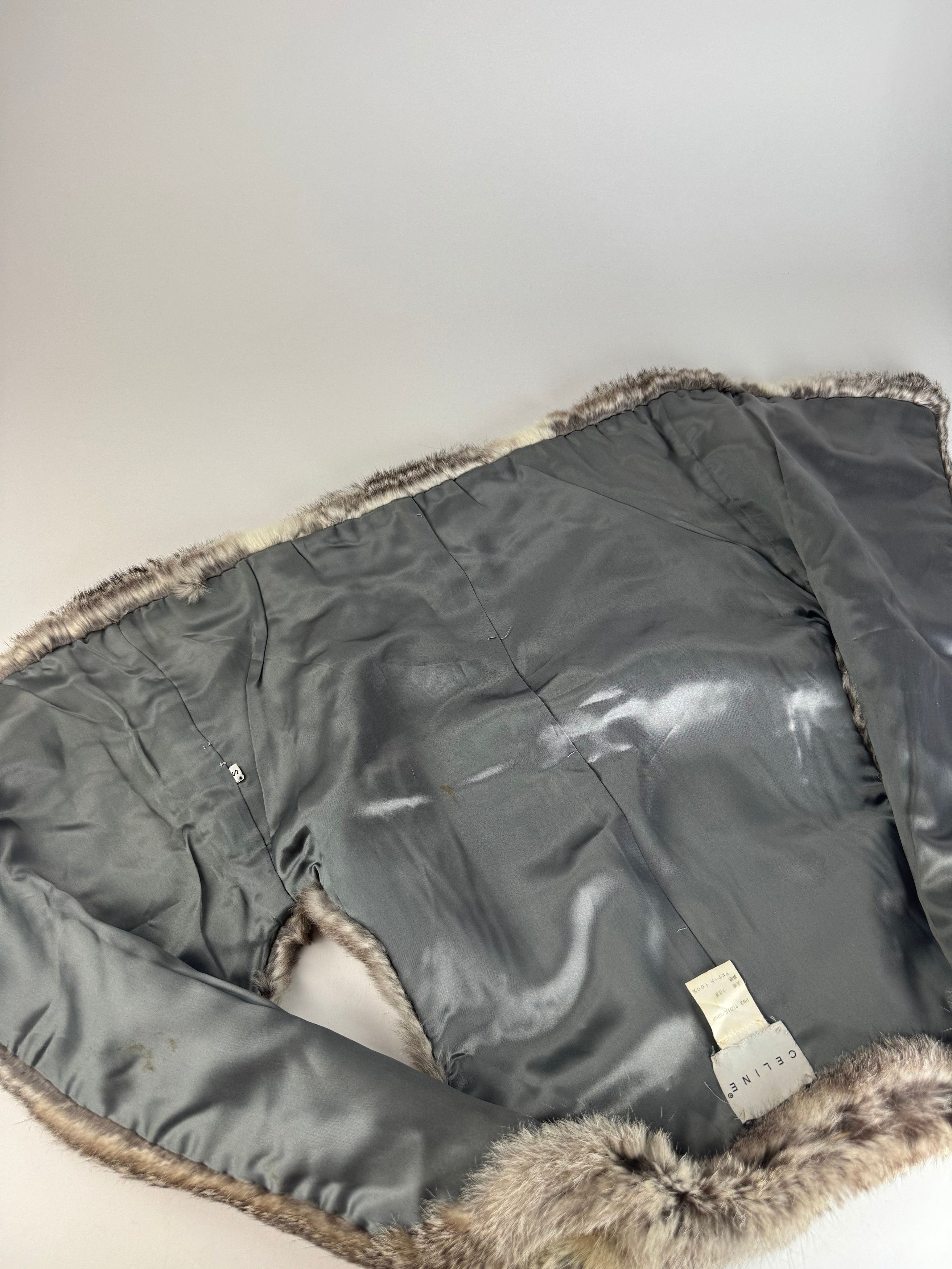 Celine Vintage Paris Fur Top 36/S Size S / US 4 / IT 40 - 10 Thumbnail