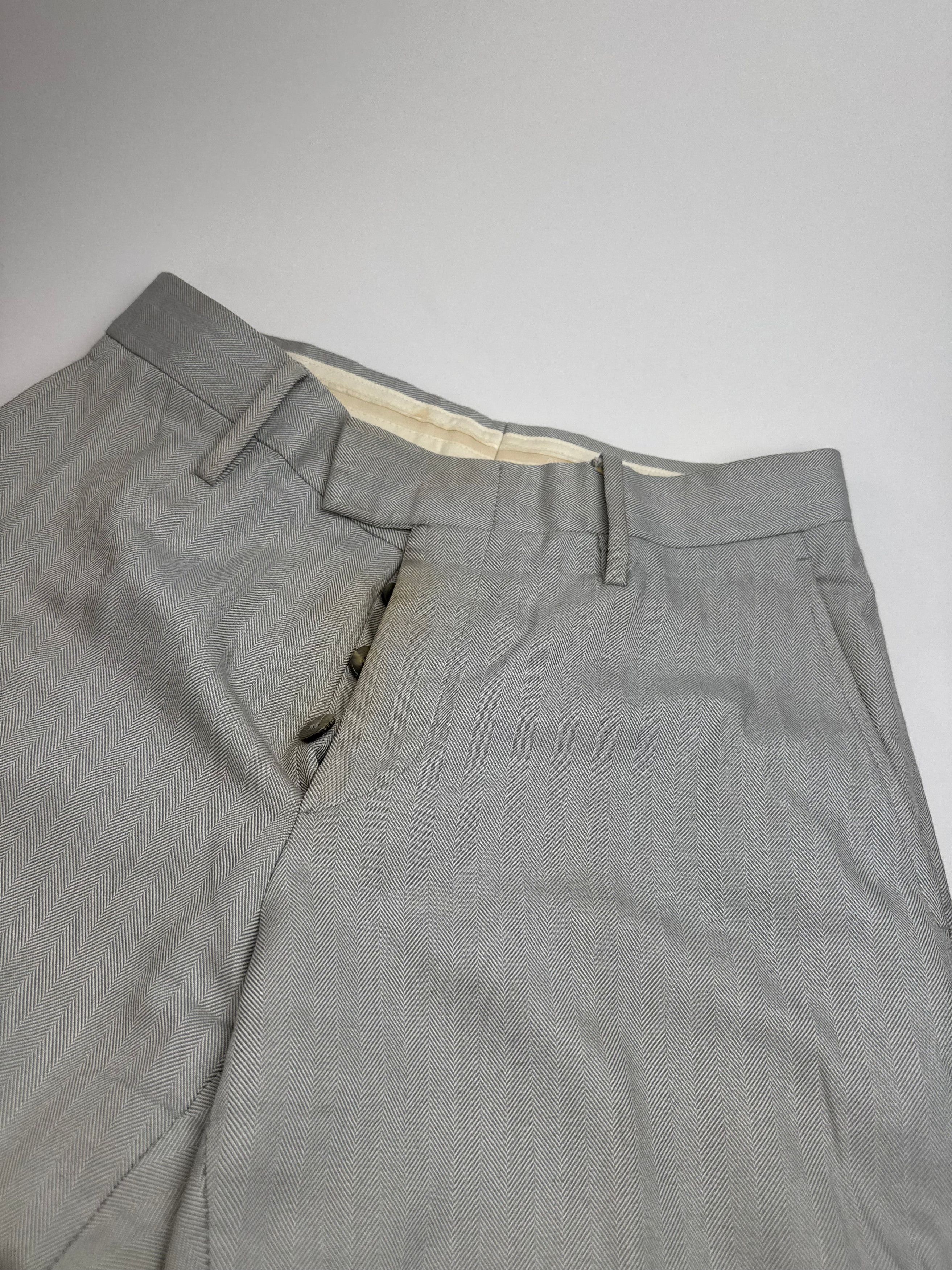 Gucci Vintage Men’s Suit Silver 46/S Size 36R - 4 Thumbnail