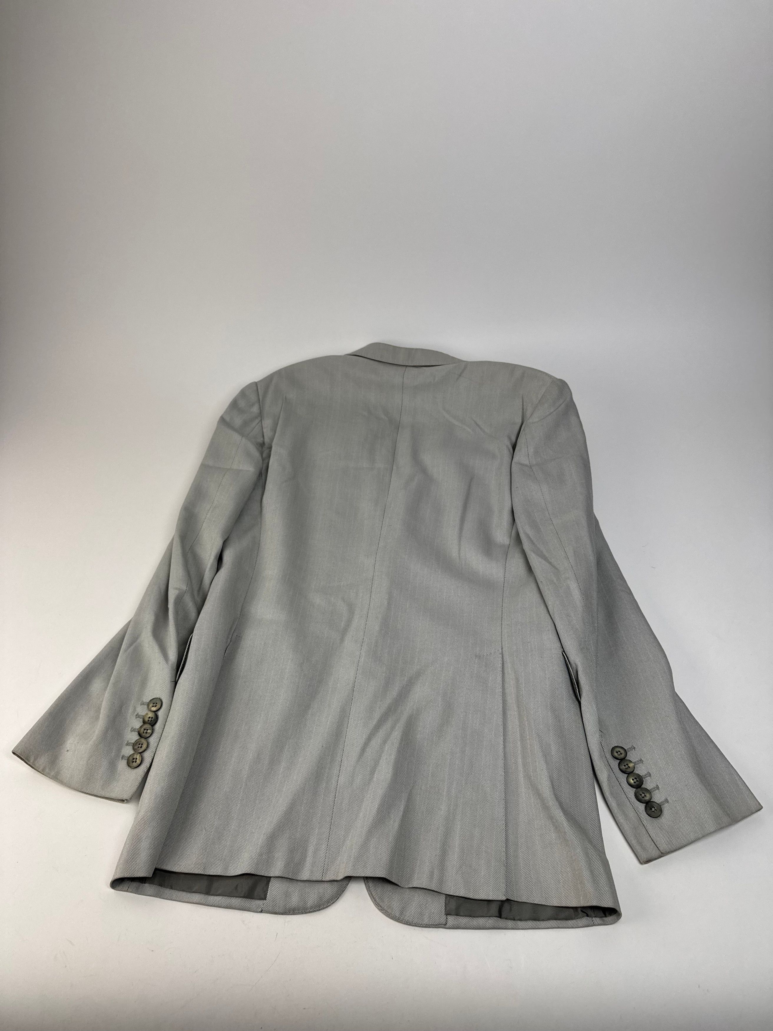 Gucci Vintage Men’s Suit Silver 46/S Size 36R - 11 Thumbnail