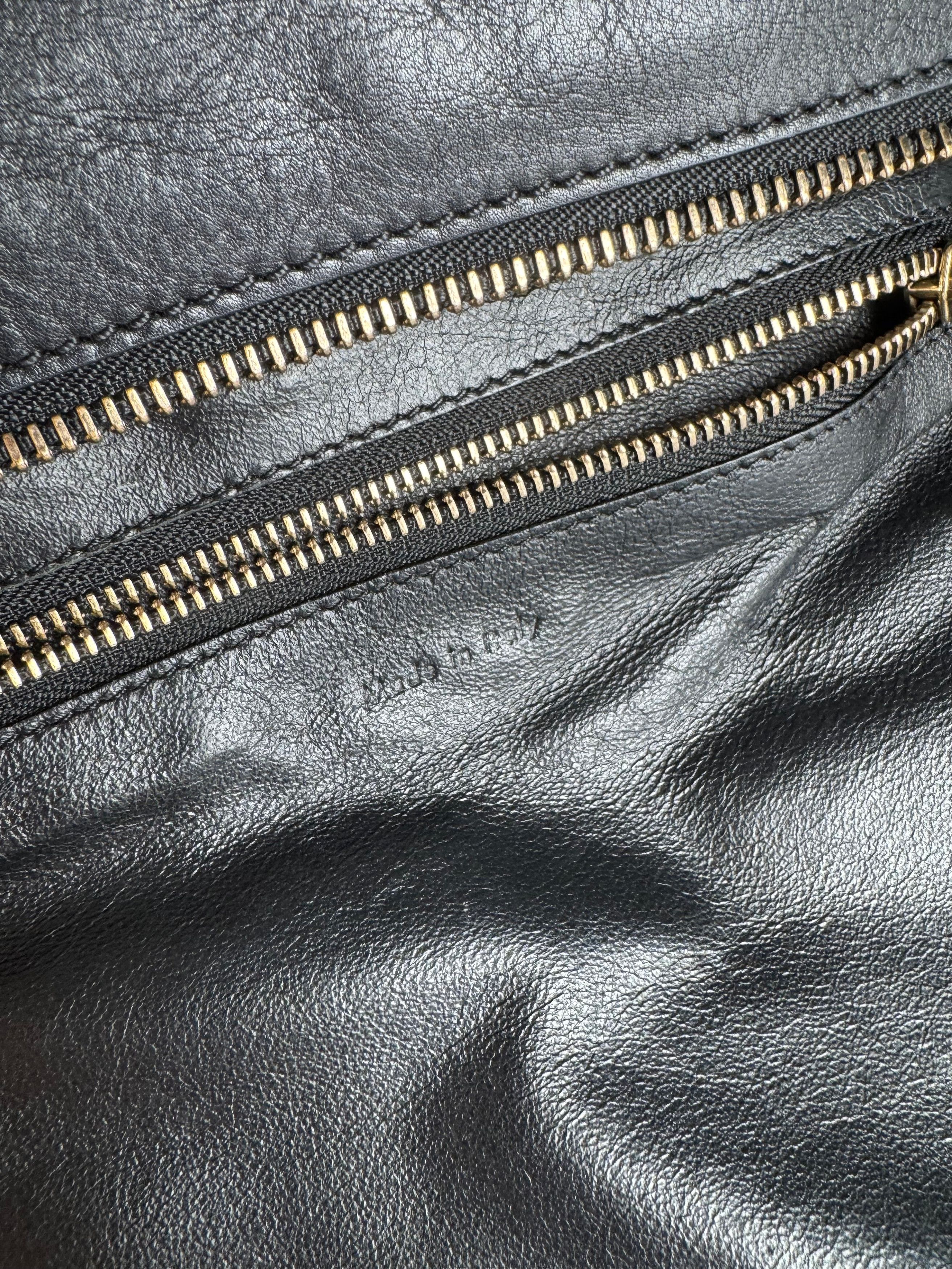 Celine Vintage Paris Luggage Bag Beige Black Size ONE SIZE - 5 Thumbnail