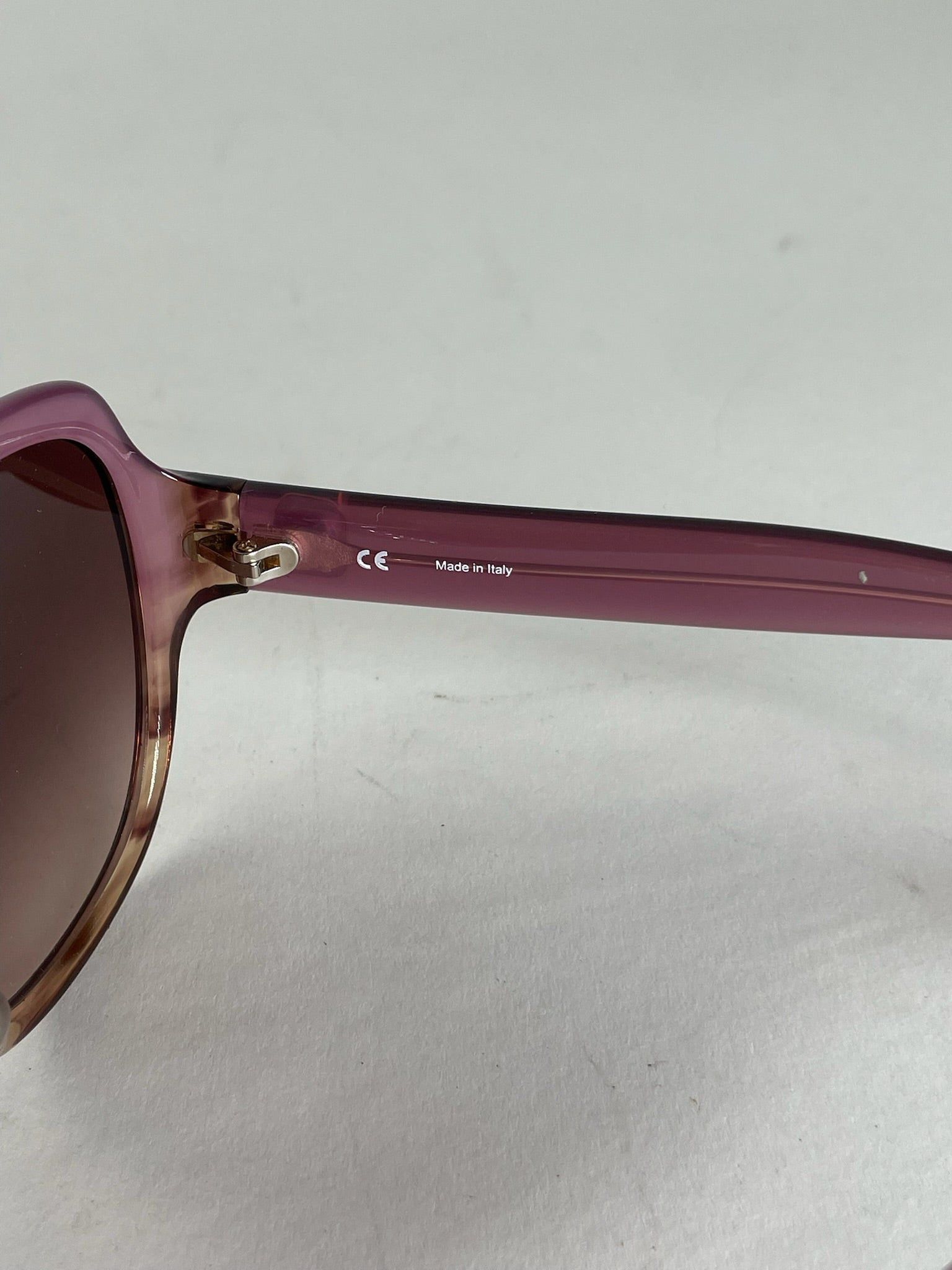 Loewe Vintage Madrid Overd Sunglasses Purple Size ONE SIZE - 4 Thumbnail
