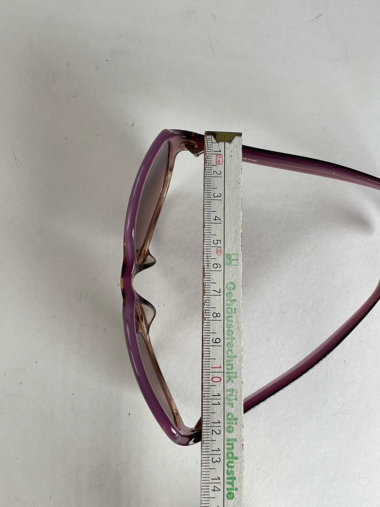 Loewe Vintage Madrid Overd Sunglasses Purple Size ONE SIZE - 7 Thumbnail