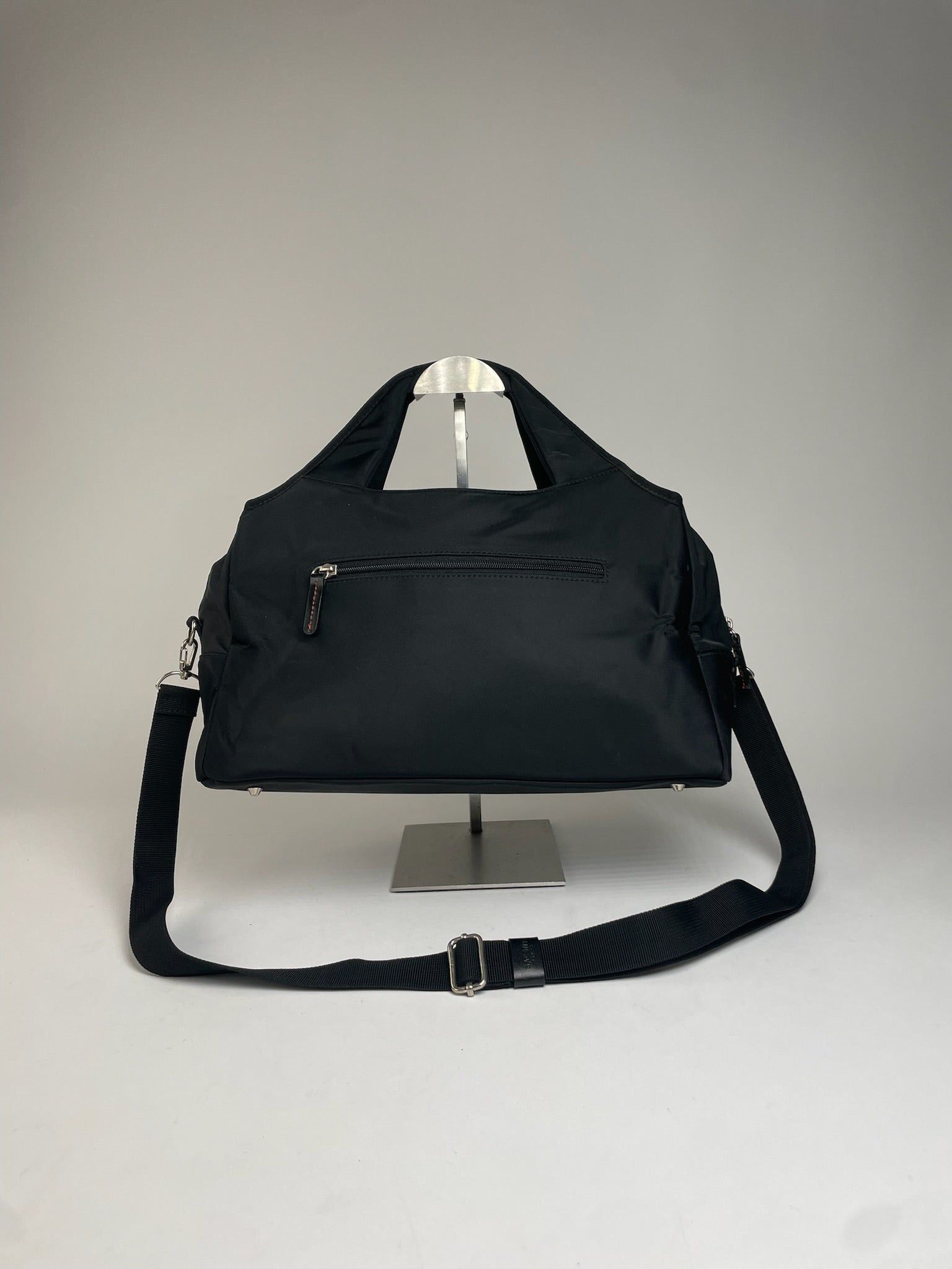 Yohji Yamamoto Vintage Y-Saccs 2Way Polyester Handbag Black Size ONE SIZE - 2 Thumbnail