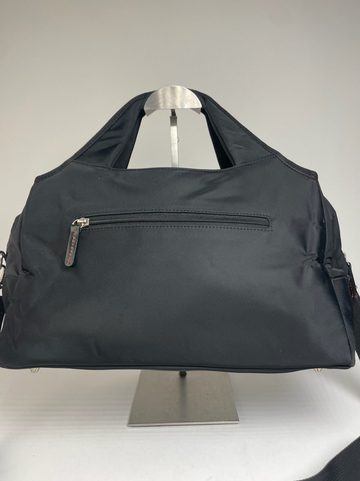Yohji Yamamoto Vintage Y-Saccs 2Way Polyester Handbag Black Size ONE SIZE - 7 Thumbnail