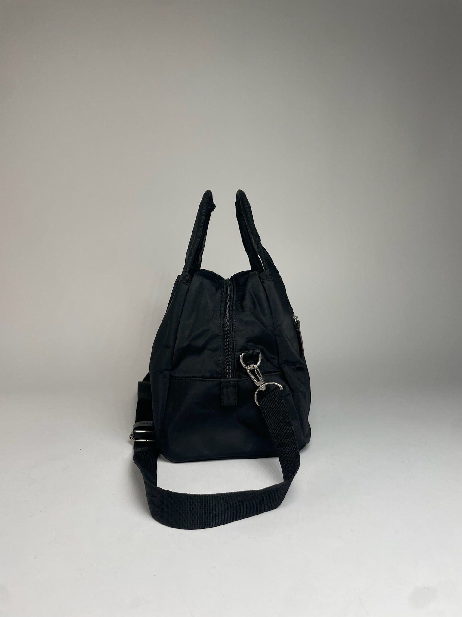 Yohji Yamamoto Vintage Y-Saccs 2Way Polyester Handbag Black Size ONE SIZE - 10 Thumbnail