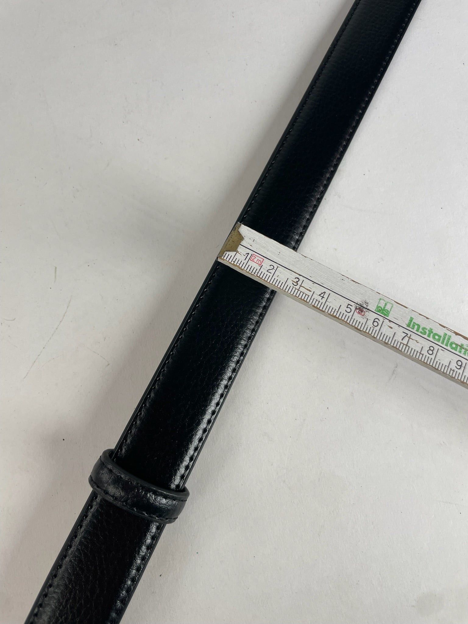 Givenchy Vintage Snake Emblossed Leather Belt Black Size ONE SIZE - 5 Thumbnail