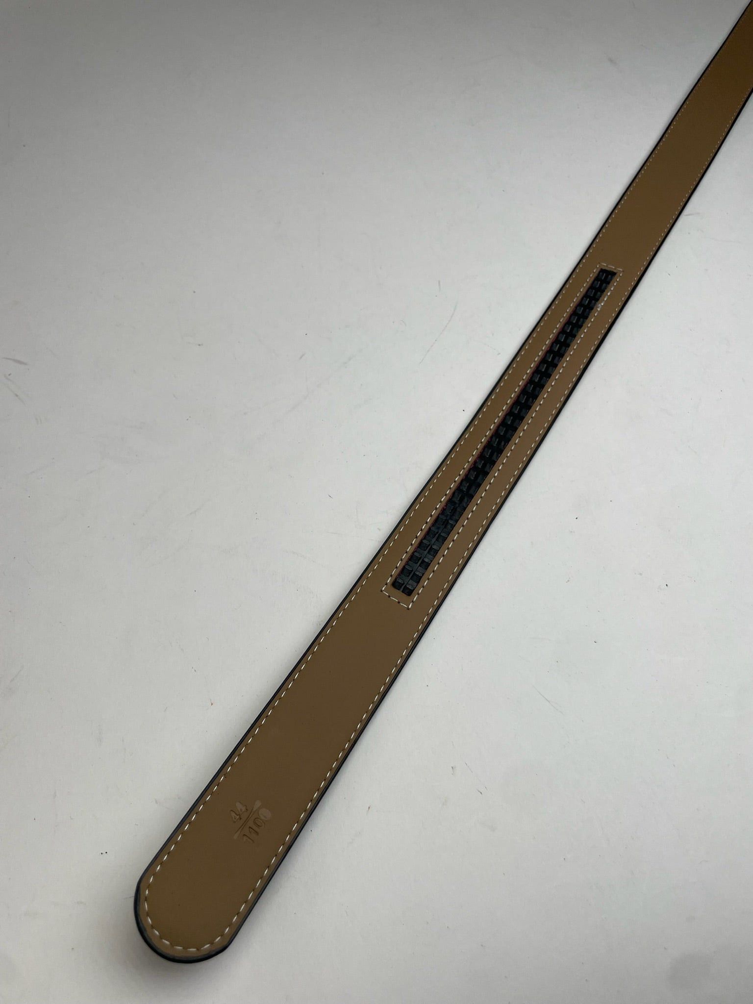 Givenchy Vintage Snake Emblossed Leather Belt Black Size ONE SIZE - 2 Thumbnail