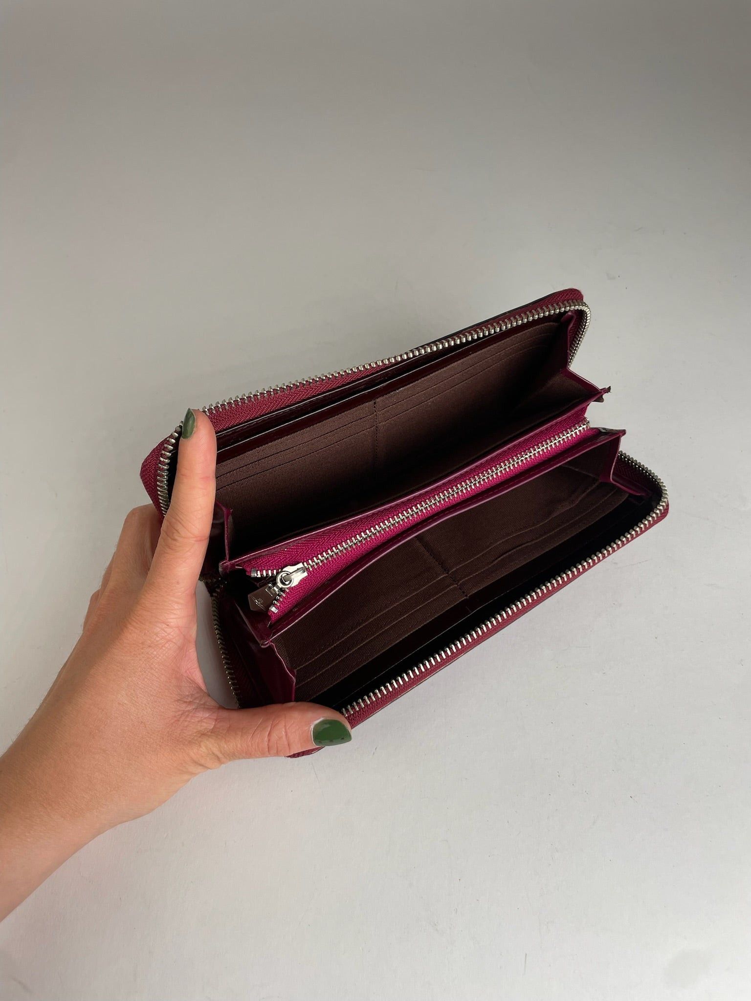 Vivienne Westwood Vintage Leather Wallet Purple Size ONE SIZE - 6 Thumbnail