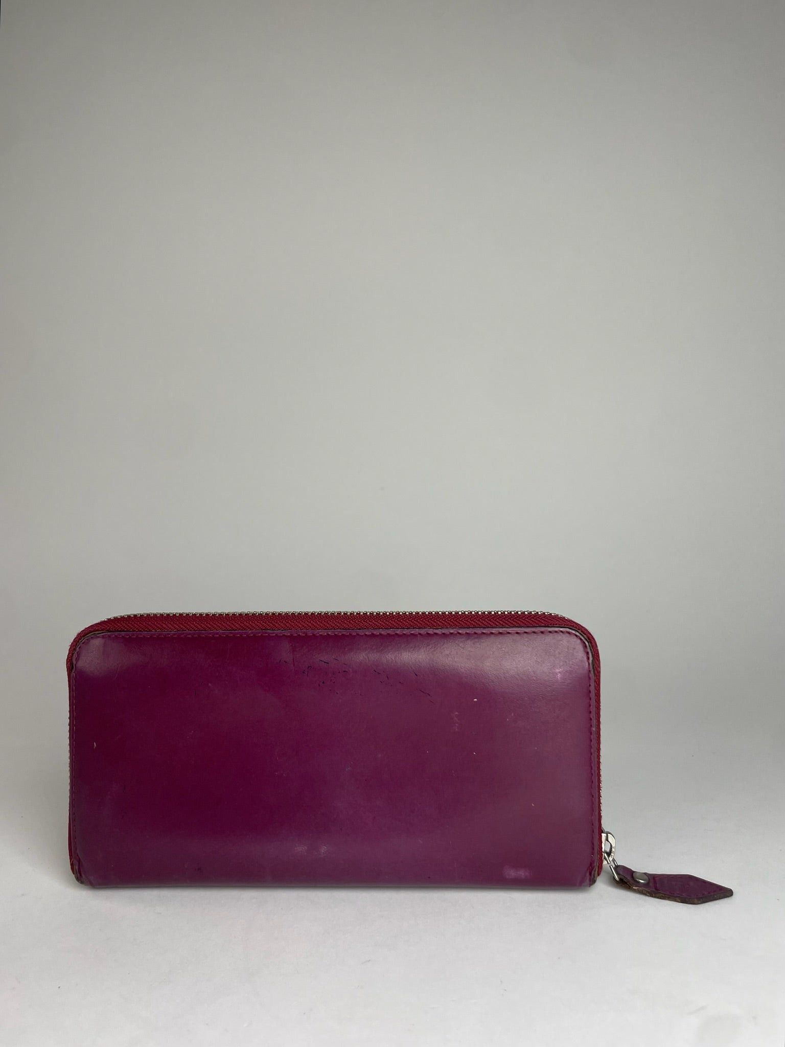 Vivienne Westwood Vintage Leather Wallet Purple Size ONE SIZE - 2 Thumbnail